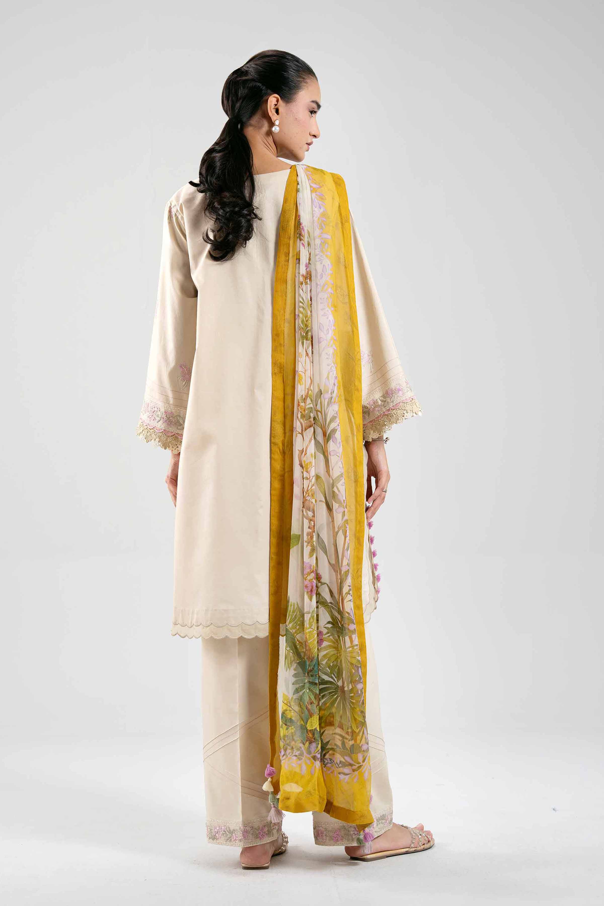 3 Piece - Embroidered Suit - 42601340 for Women - Unstitched Collection | Nishat | Shop Online