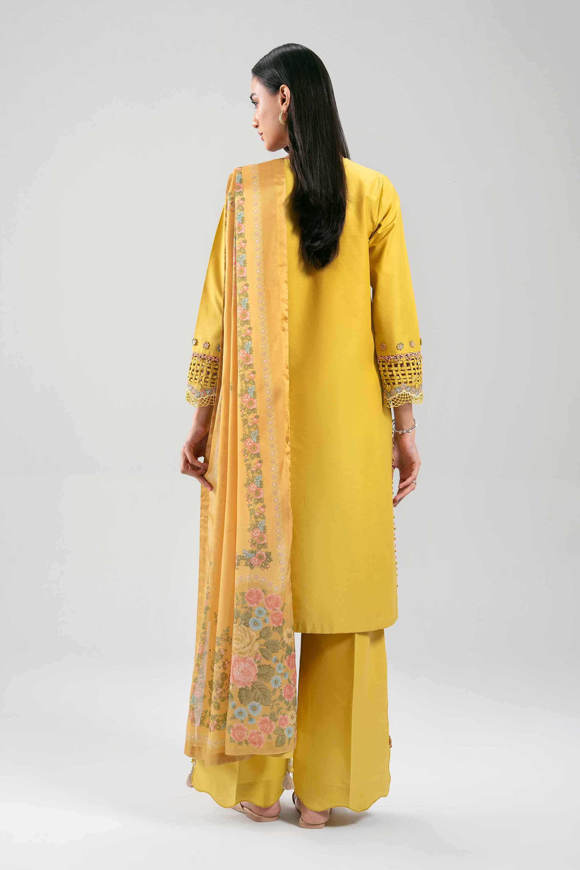 3 Piece - Embroidered Suit - 42601344 for Women - Unstitched Collection | Nishat | Shop Online