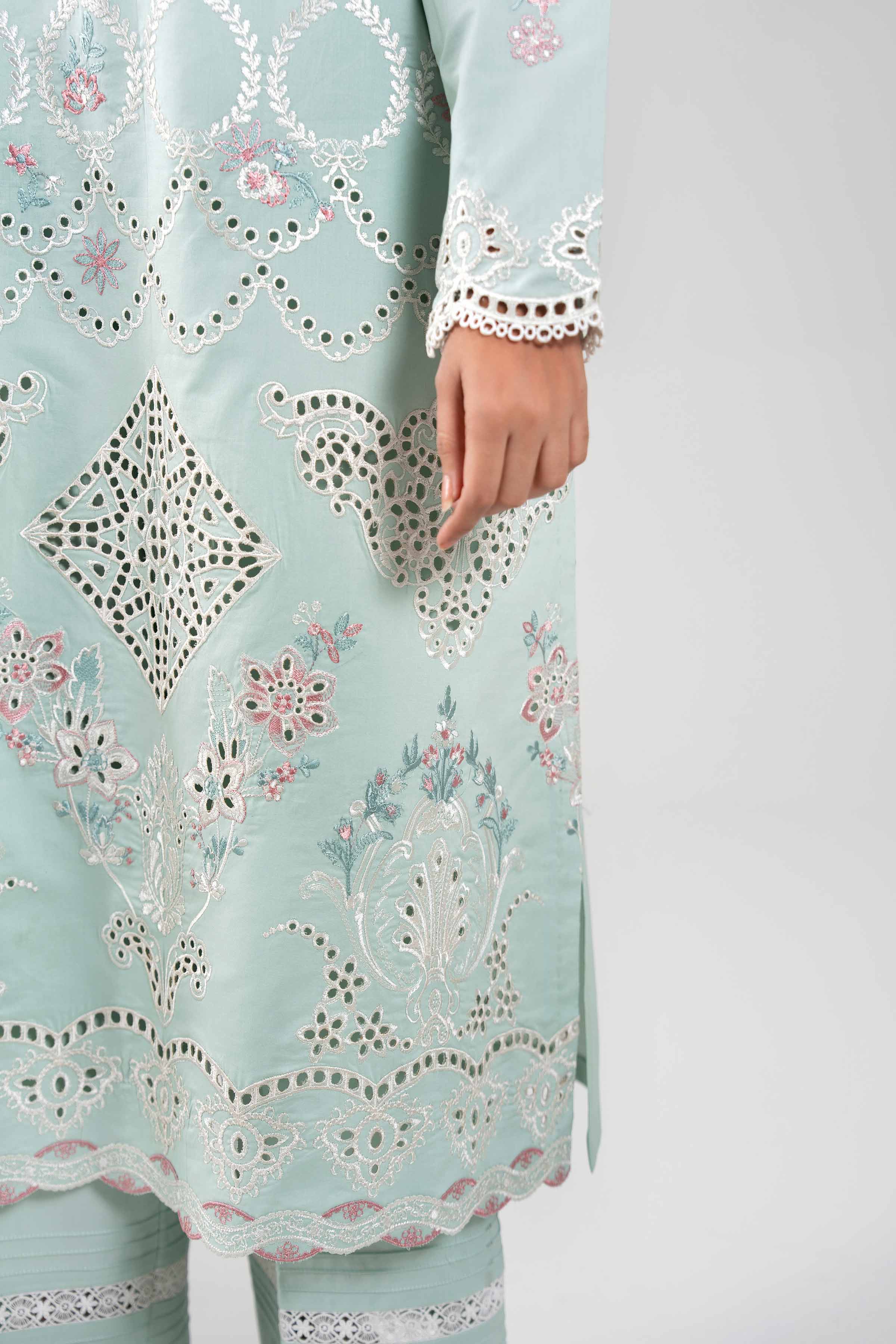 3 Piece - Embroidered Suit - 42601348 for Women - Unstitched Collection | Nishat | Shop Online