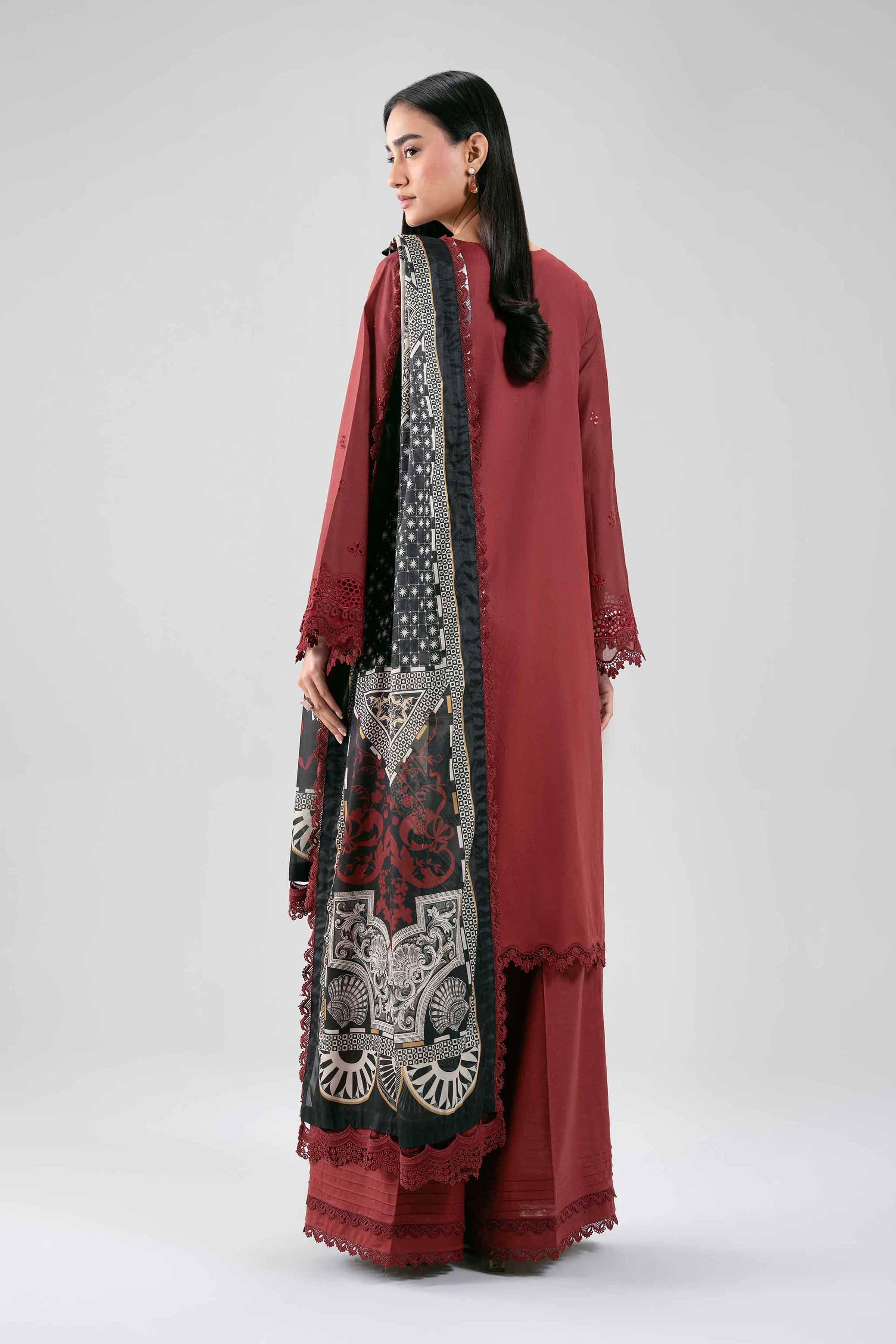 3 Piece - Digital Printed Embroidered Suit - 42601349 for Women - Unstitched Collection | Nishat | Shop Online