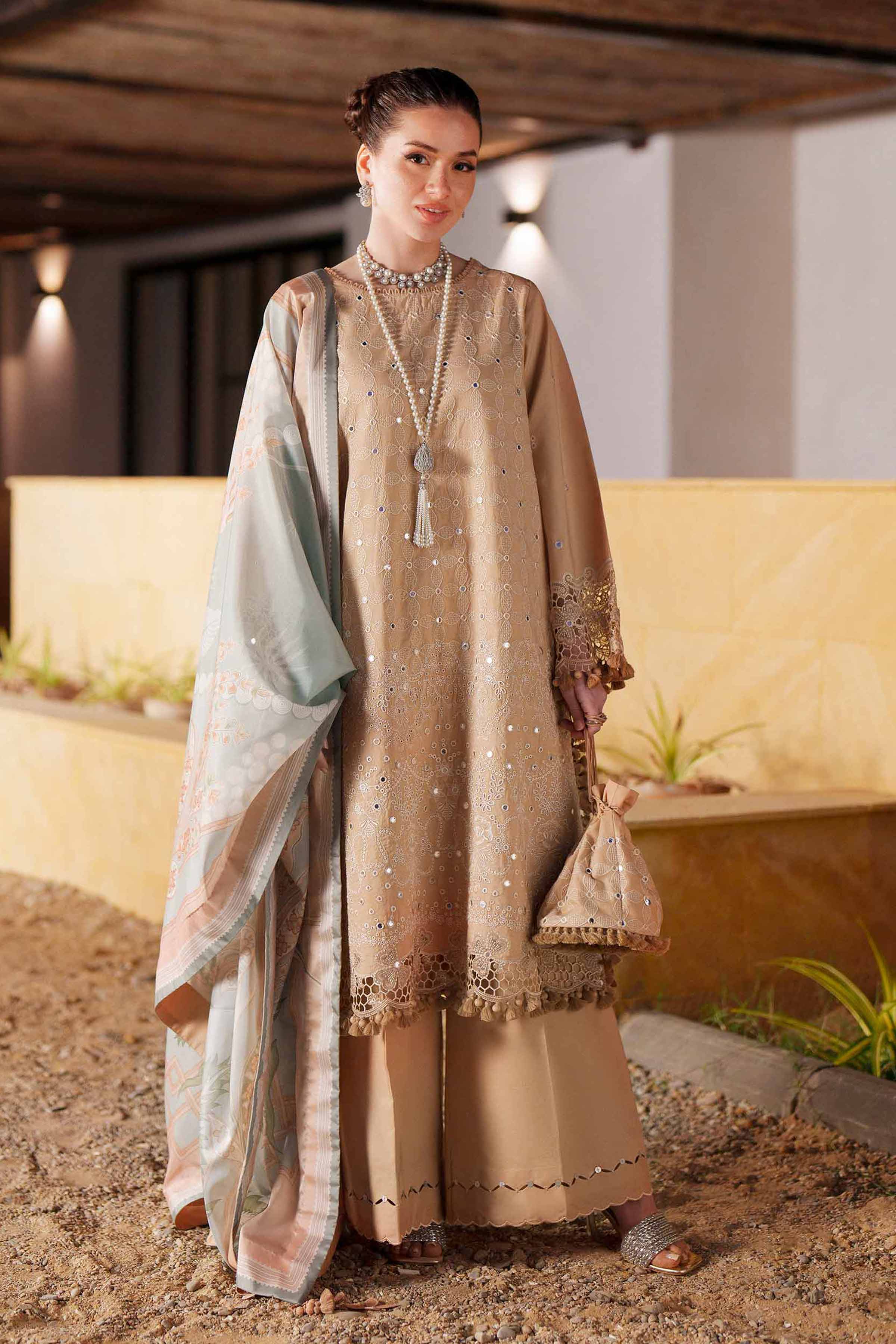 3 Piece - Embroidered Suit - 42601351 for Women - Unstitched Collection | Nishat | Shop Online
