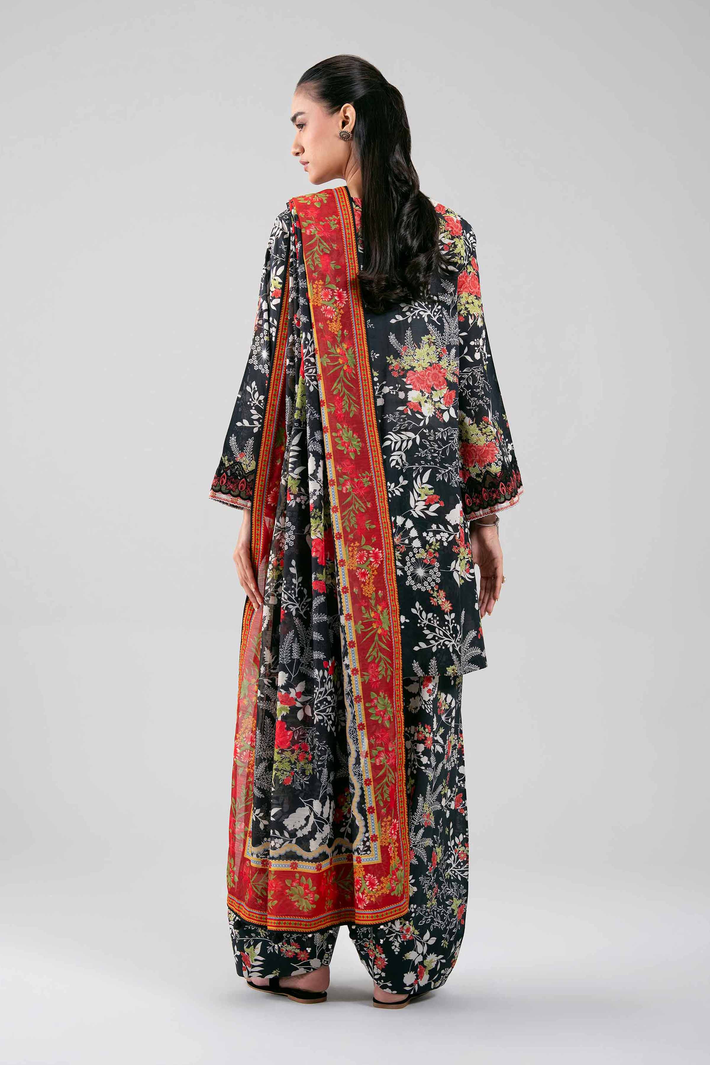 3 Piece - Digital Printed Embroidered Suit - 42601359 for Women - Unstitched Collection | Nishat | Shop Online