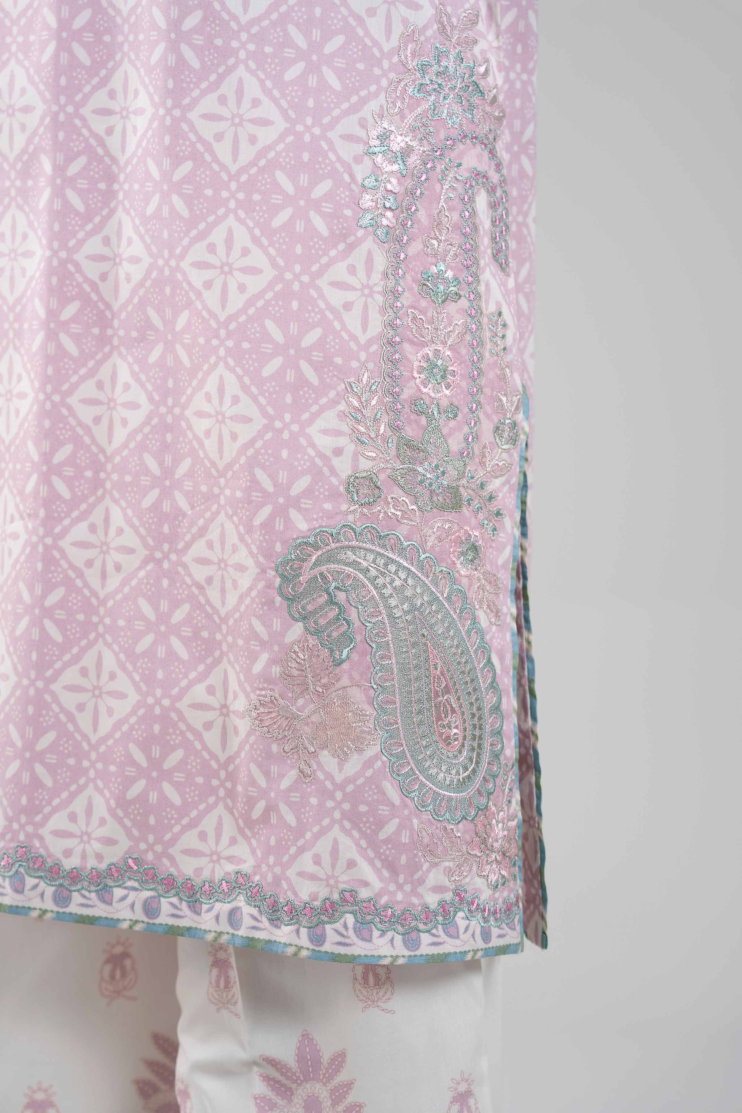 3 Piece - Digital Printed Embroidered Suit - 42601362 for Women - Unstitched Collection | Nishat | Shop Online