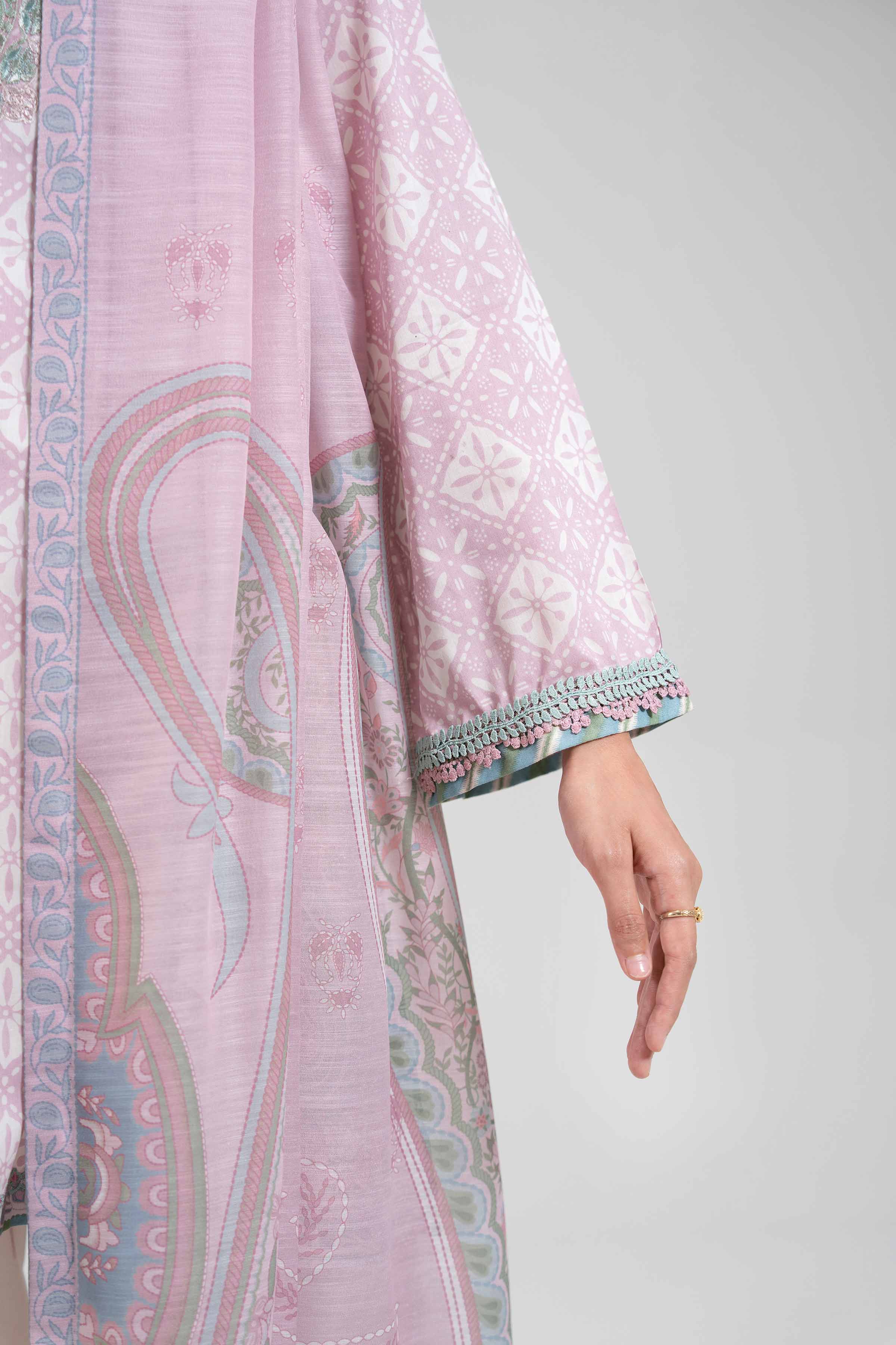 3 Piece - Digital Printed Embroidered Suit - 42601362 for Women - Unstitched Collection | Nishat | Shop Online