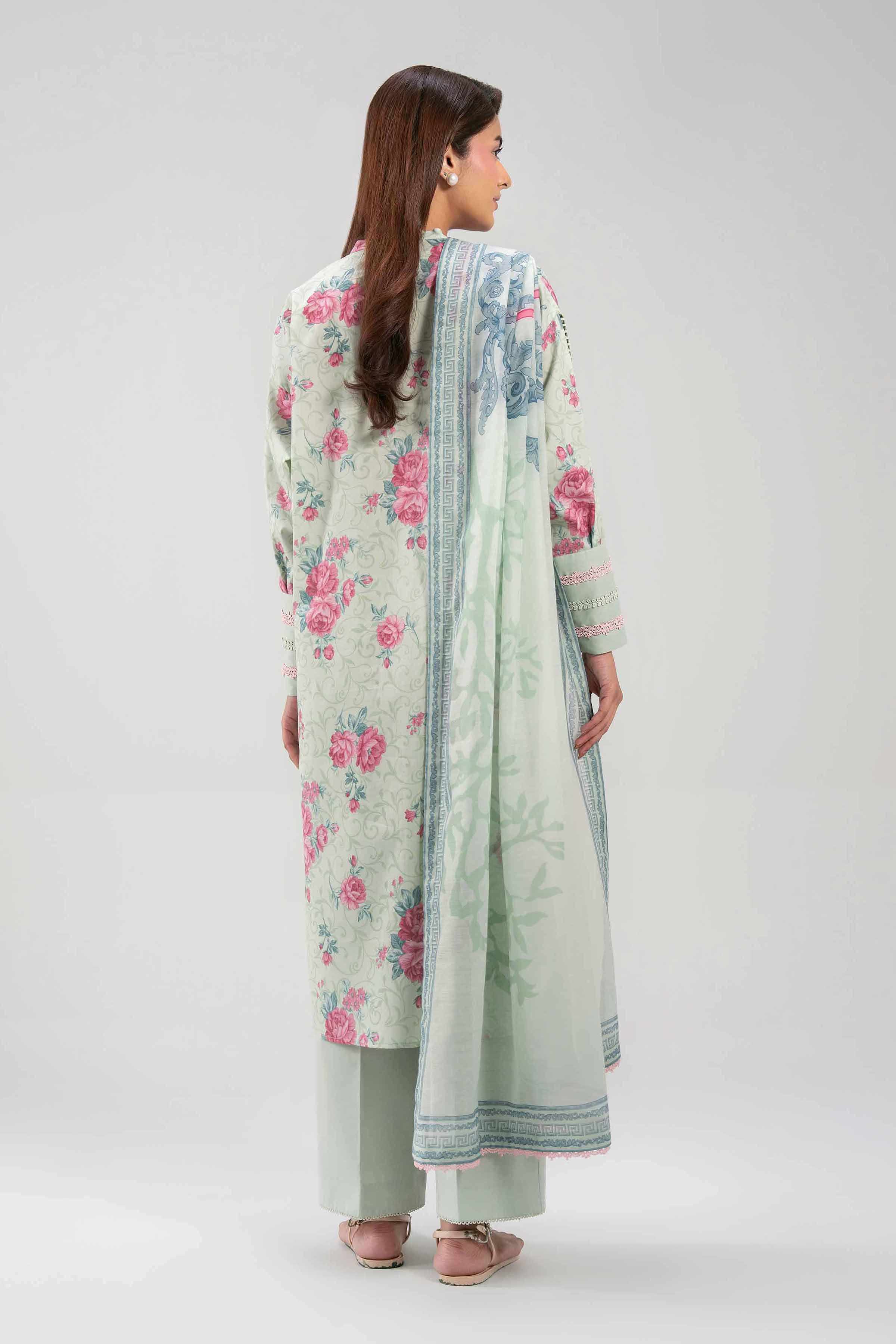 3 Piece - Digital Printed Suit - 42601364 for Women - Unstitched Collection | Nishat | Shop Online