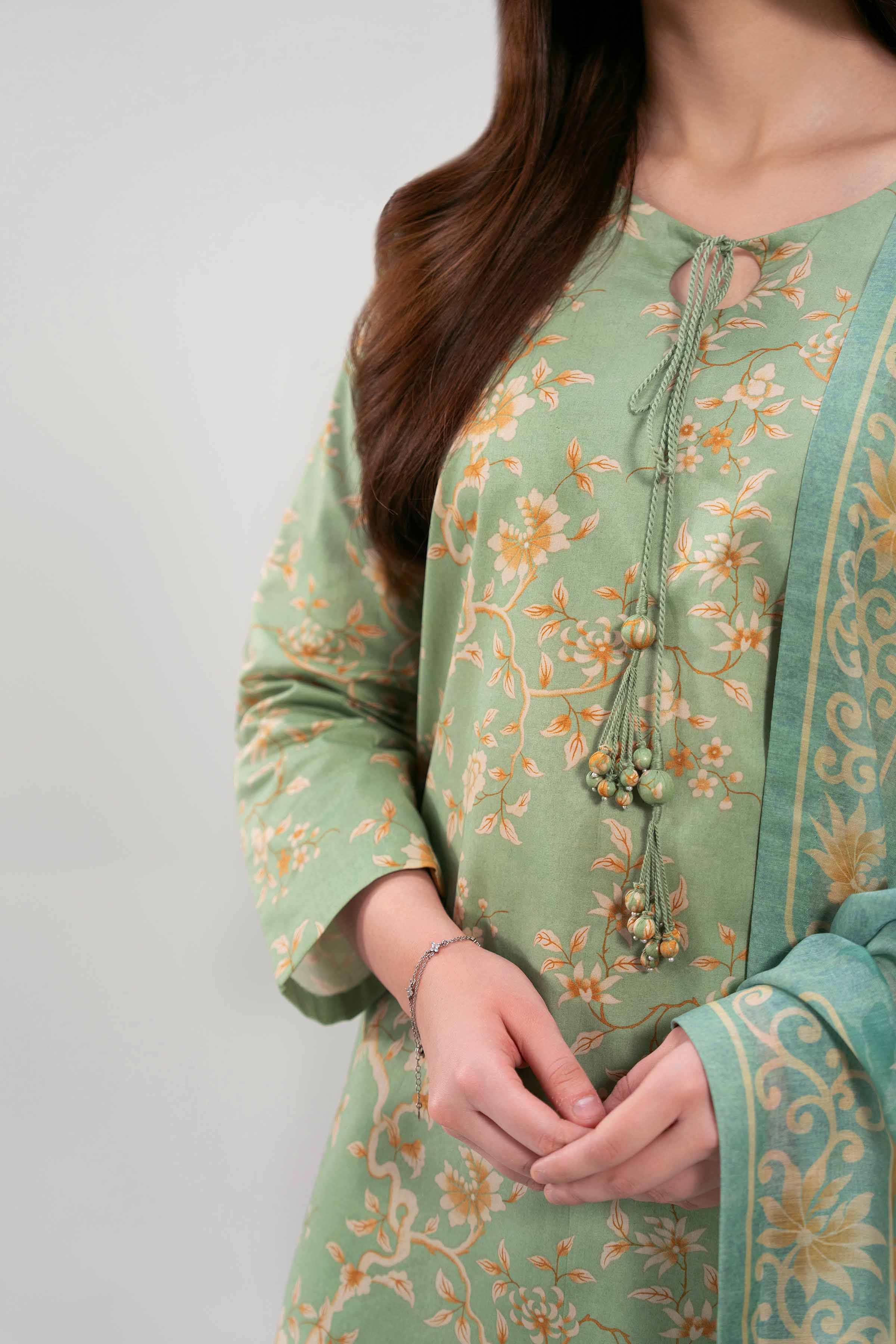 3 Piece - Digital Printed Suit - 42601365 for Women - Unstitched Collection | Nishat | Shop Online