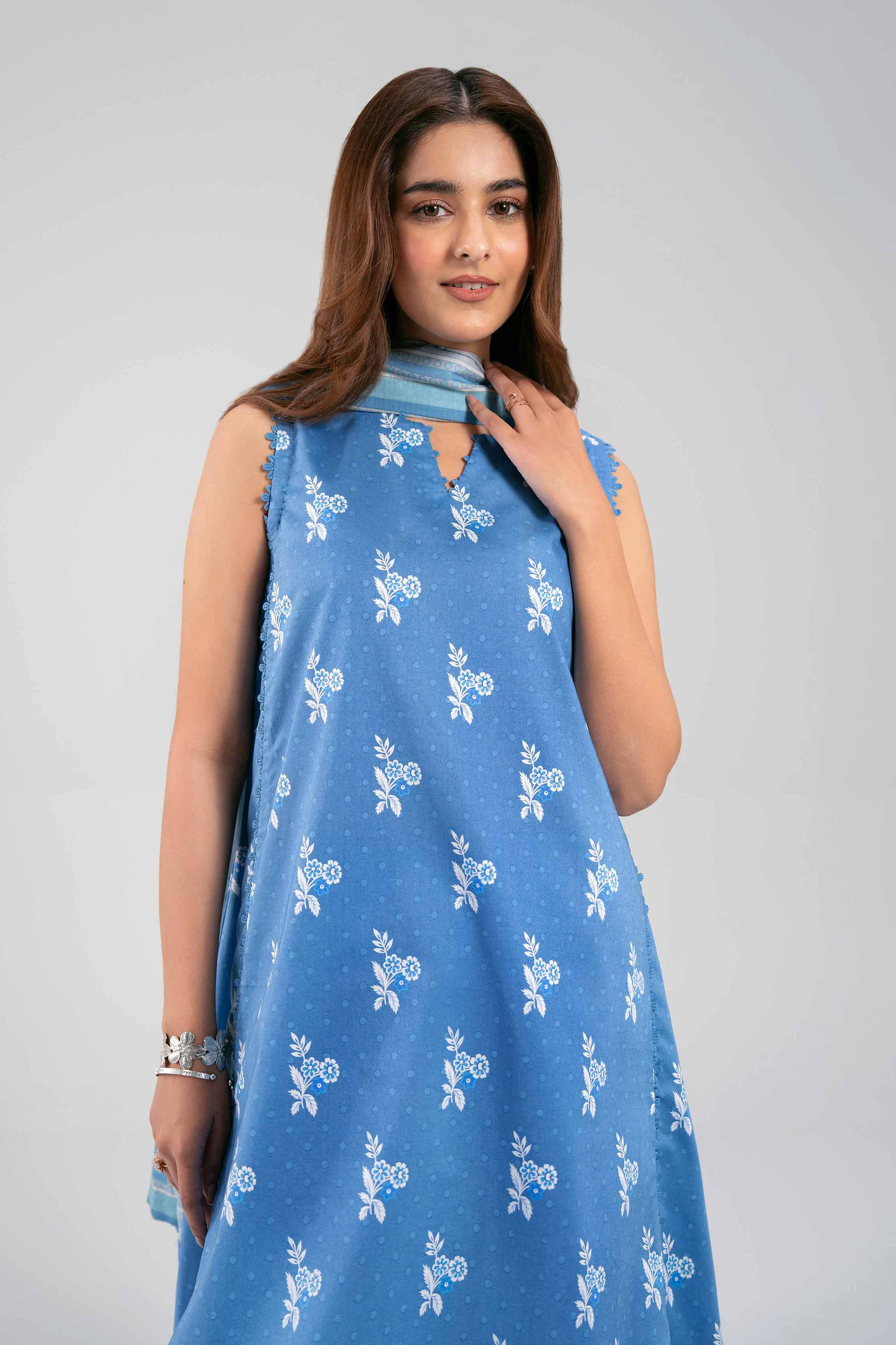 3 Piece - Digital Printed Suit - 42601368 for Women - Unstitched Collection | Nishat | Shop Online