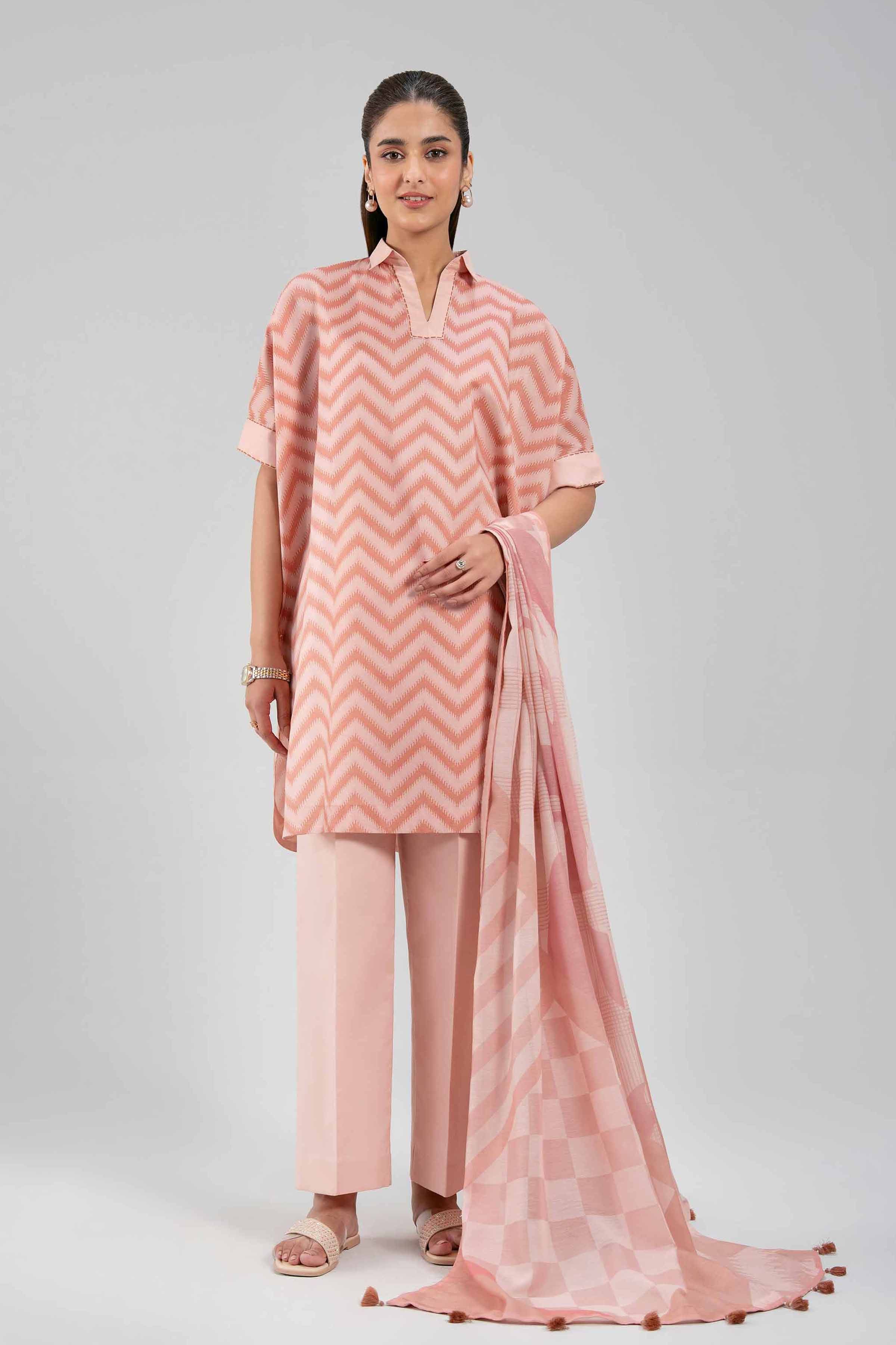 3 Piece - Digital Printed Suit - 42601372 for Women - Unstitched Collection | Nishat | Shop Online