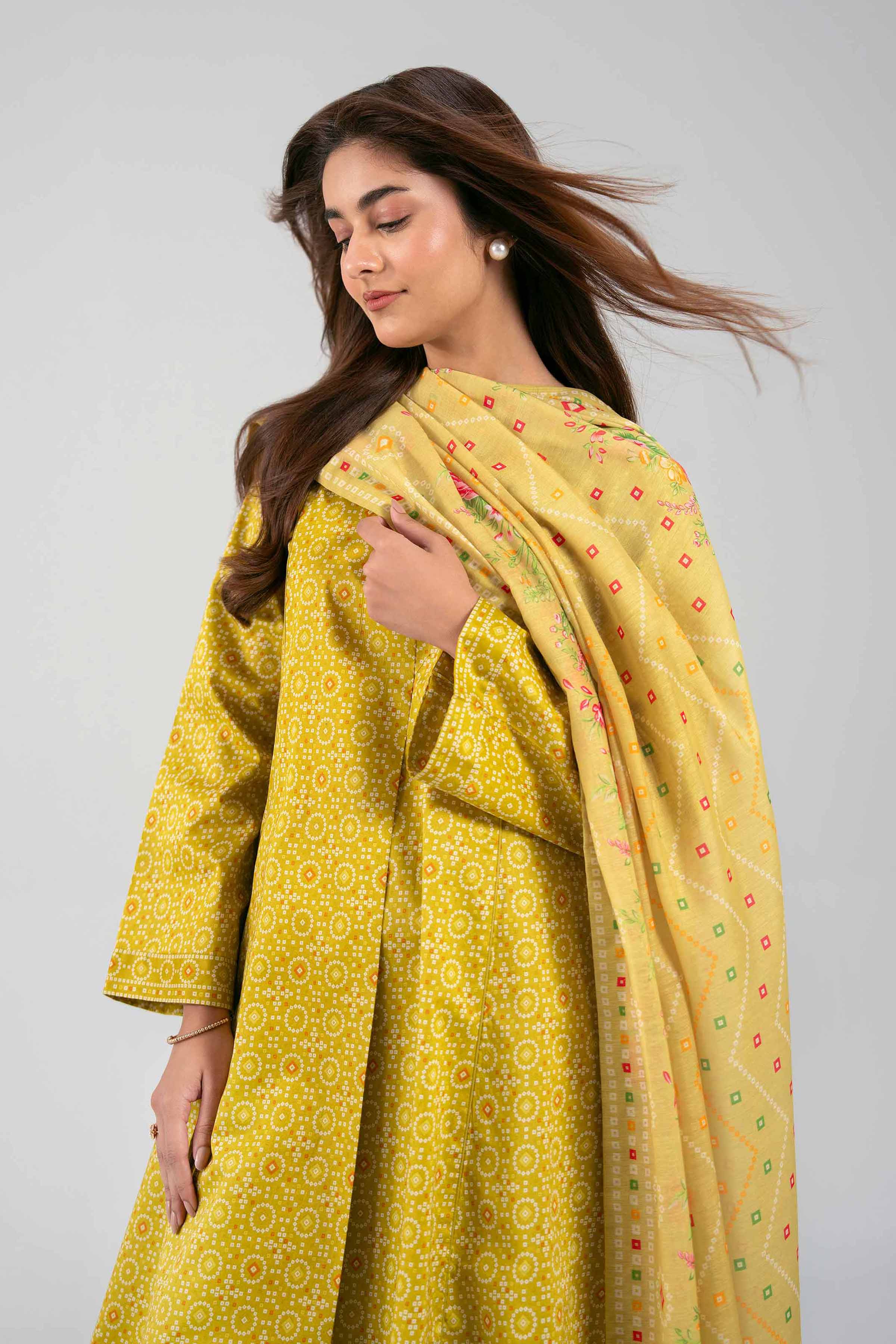 3 Piece - Digital Printed Suit - 42601376 for Women - Unstitched Collection | Nishat | Shop Online