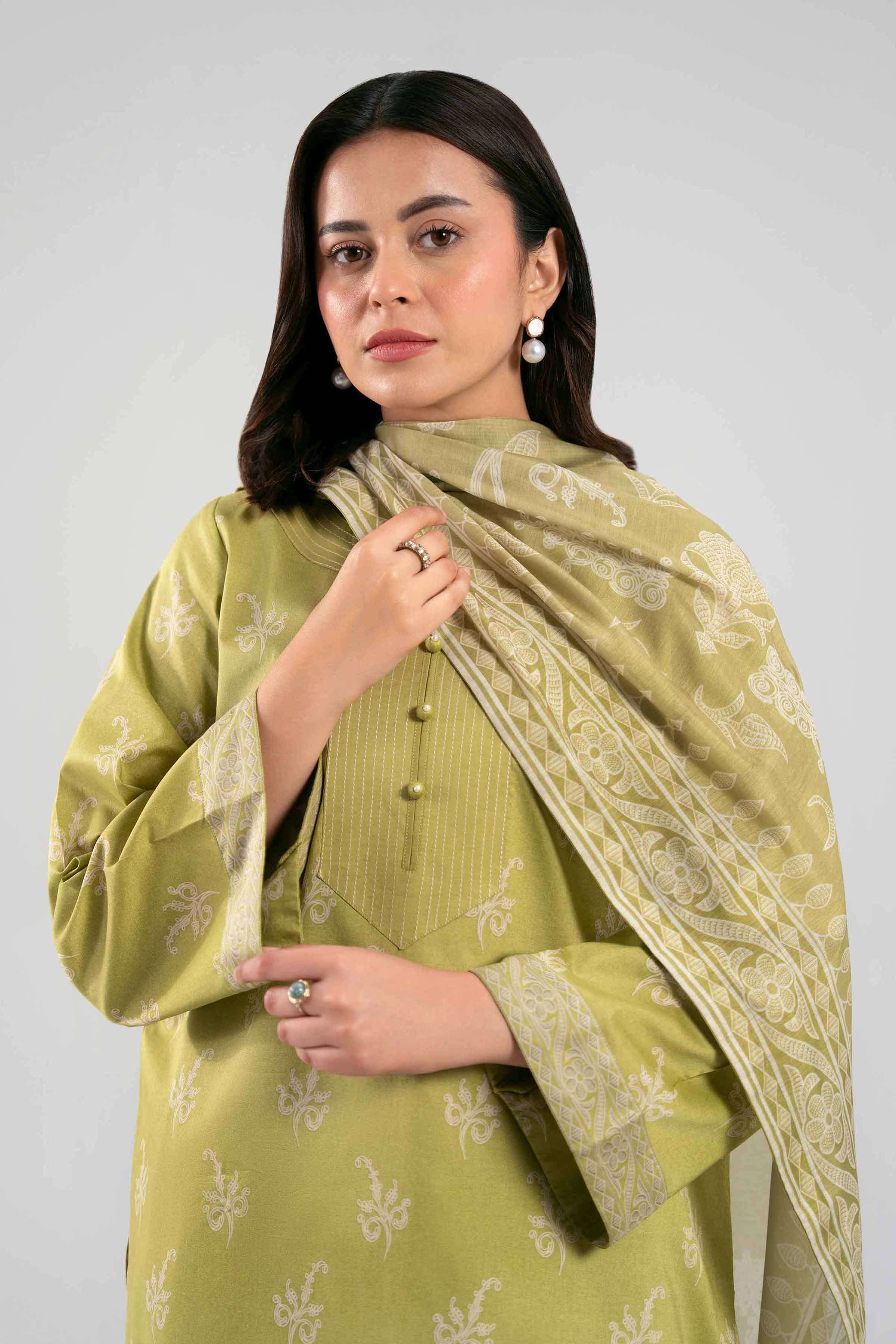 3 Piece - Digital Printed Suit - 42601379 for Women - Unstitched Collection | Nishat | Shop Online