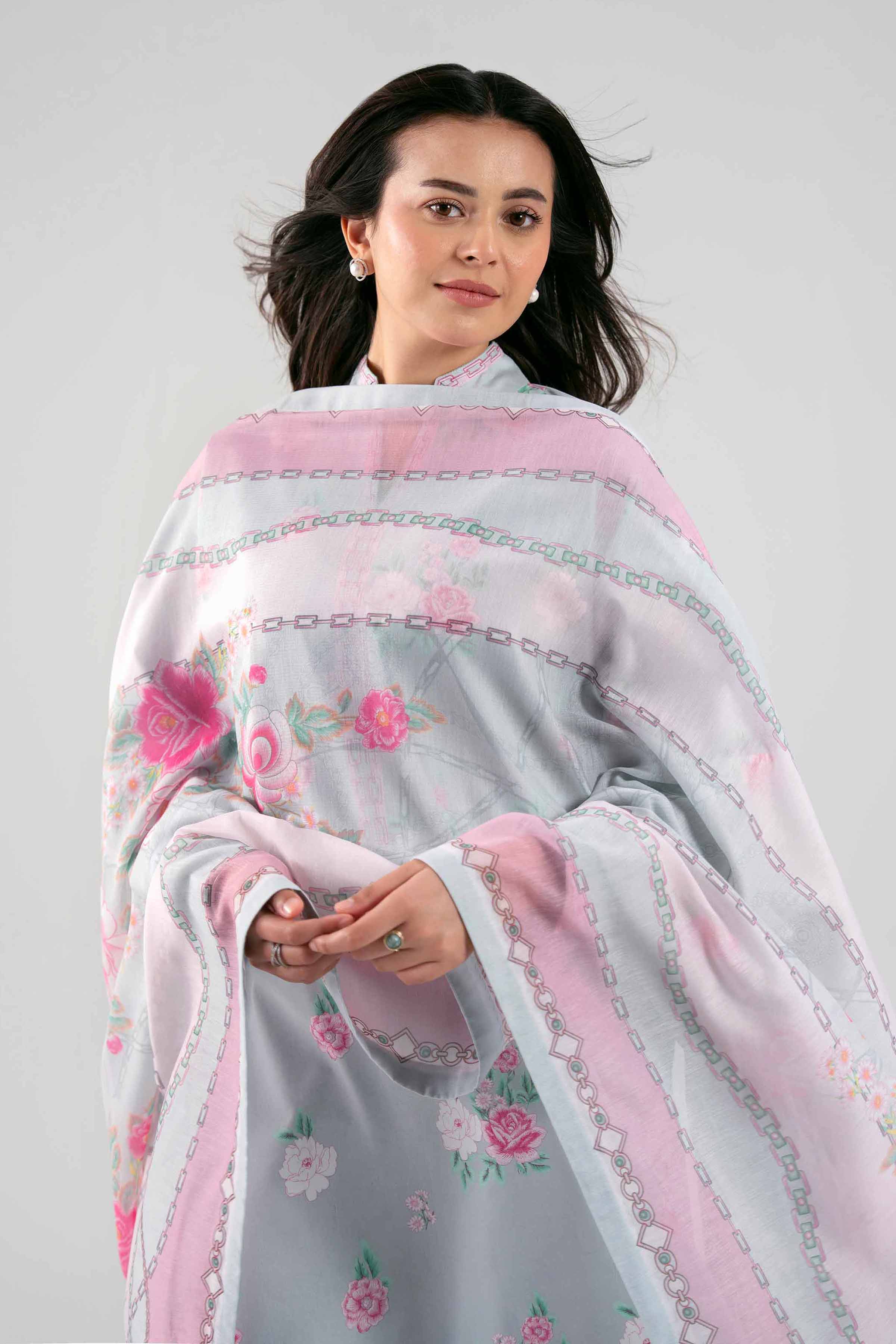 3 Piece - Digital Printed Suit - 42601382 for Women - Unstitched Collection | Nishat | Shop Online