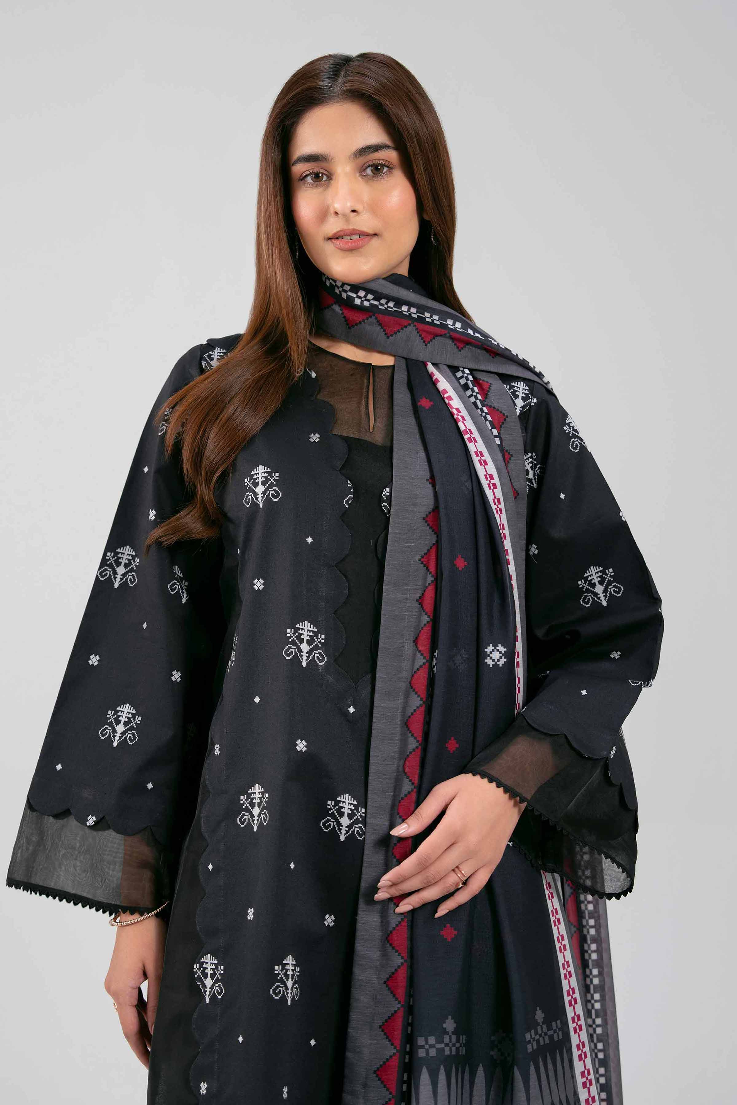 3 Piece - Digital Printed Suit - 42601383 for Women - Unstitched Collection | Nishat | Shop Online