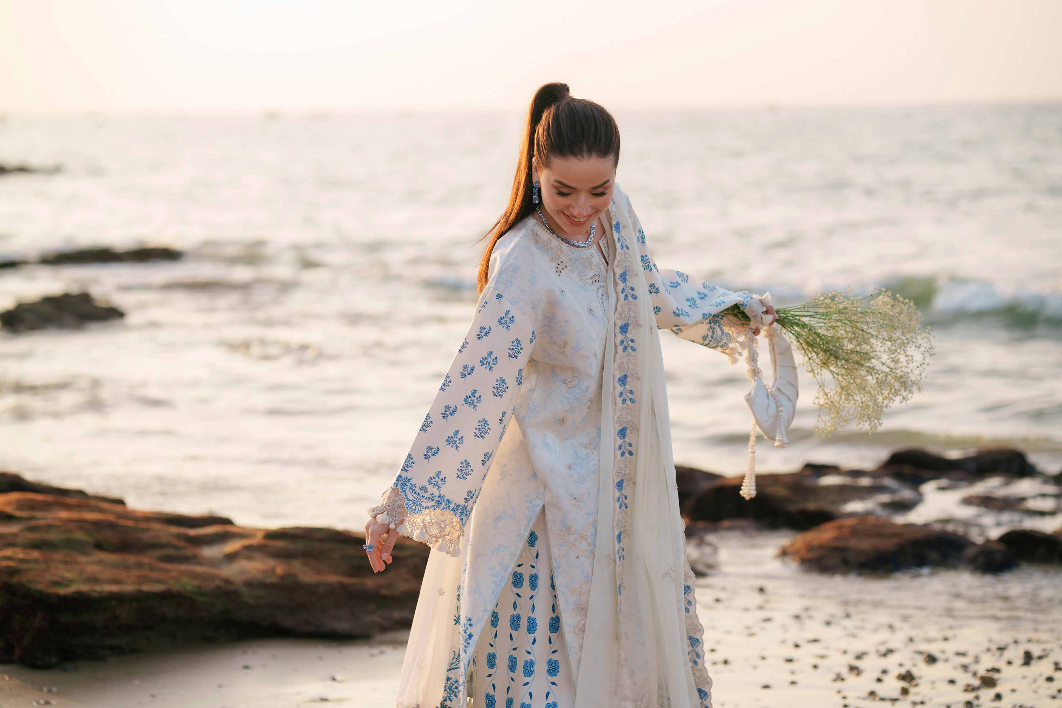 3 Piece - Embroidered Suit - 42601385 for Women - Unstitched Collection | Nishat | Shop Online