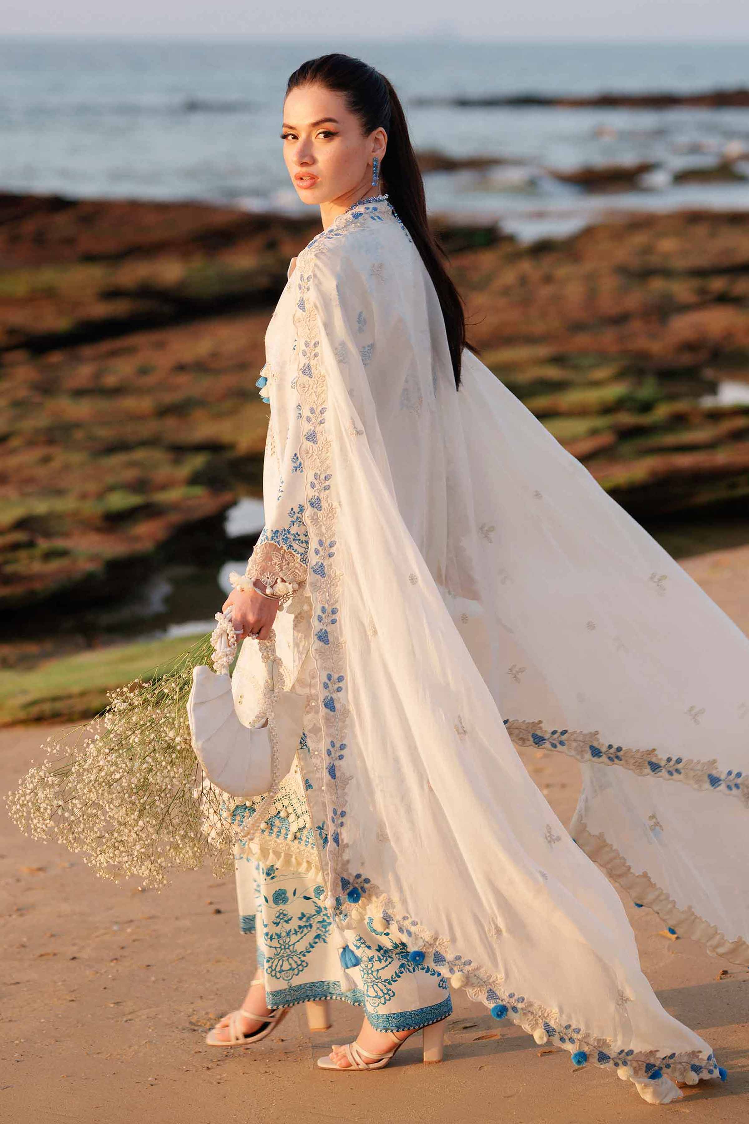 3 Piece - Embroidered Suit - 42601385 for Women - Unstitched Collection | Nishat | Shop Online