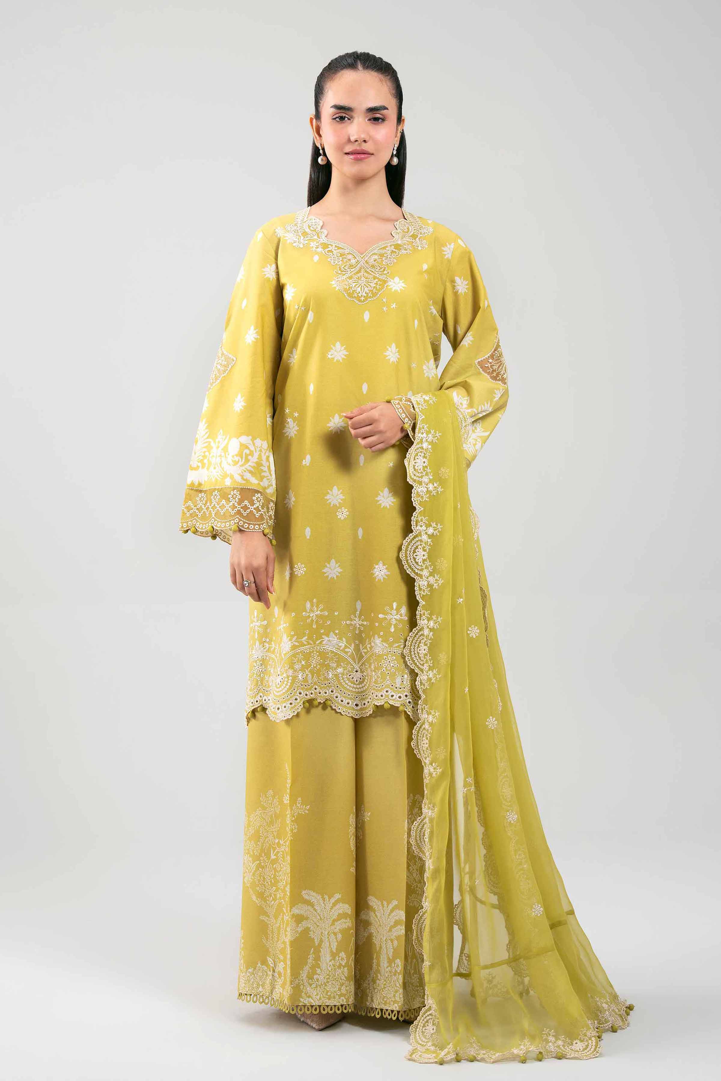 3 Piece - Embroidered Suit - 42601386 for Women - Unstitched Collection | Nishat | Shop Online