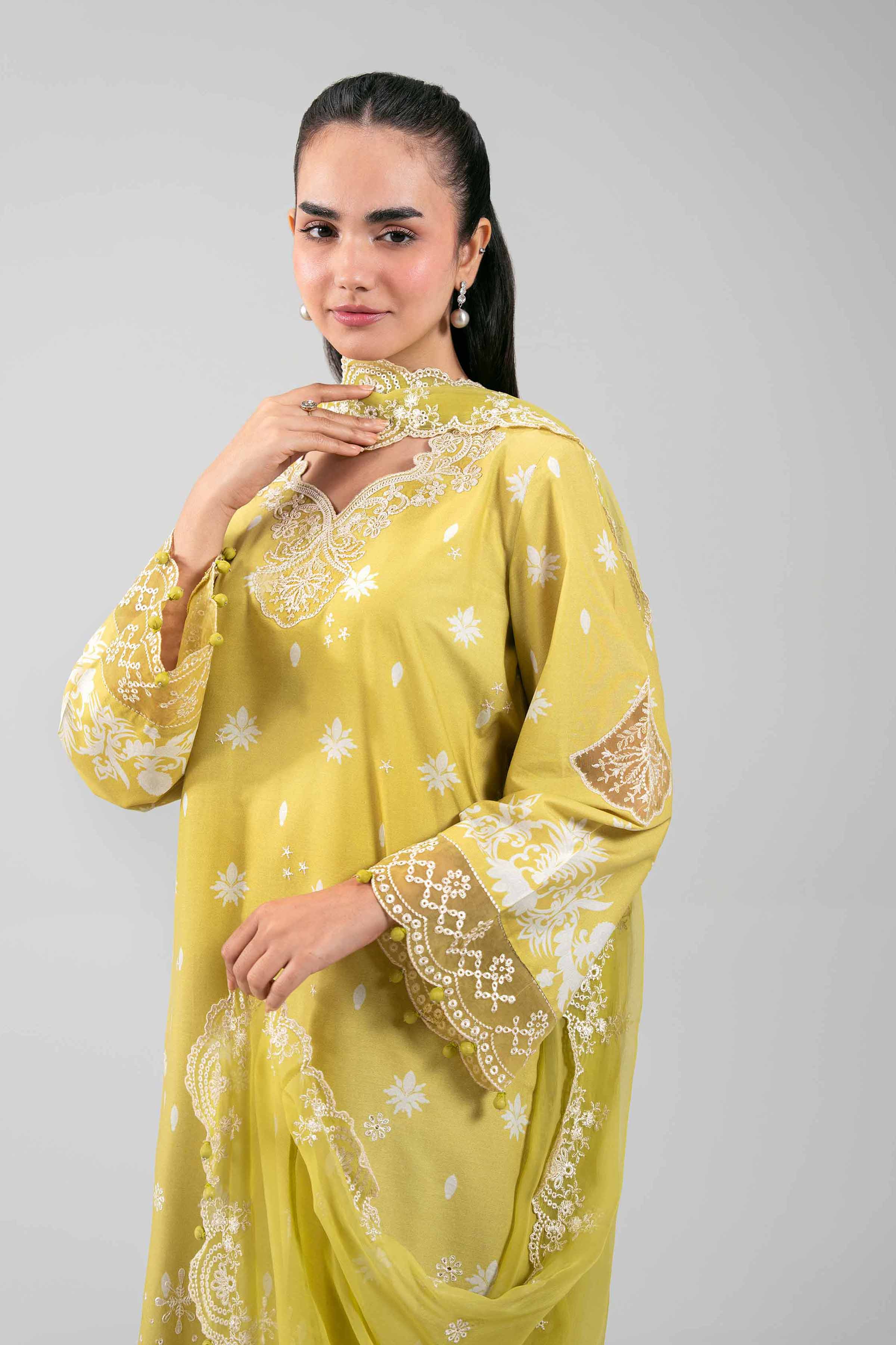 3 Piece - Embroidered Suit - 42601386 for Women - Unstitched Collection | Nishat | Shop Online