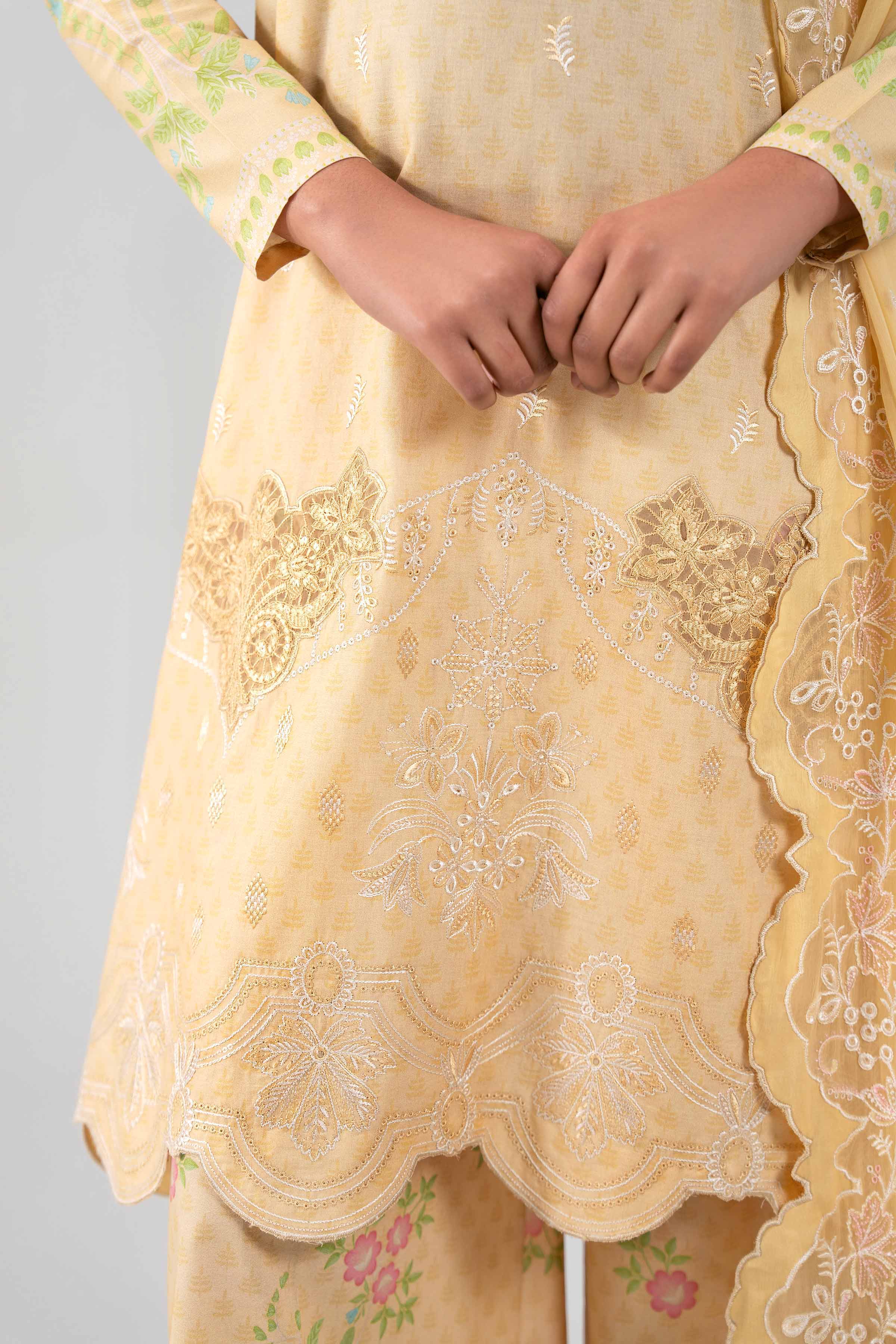 3 Piece - Embroidered Suit - 42601388 for Women - Unstitched Collection | Nishat | Shop Online