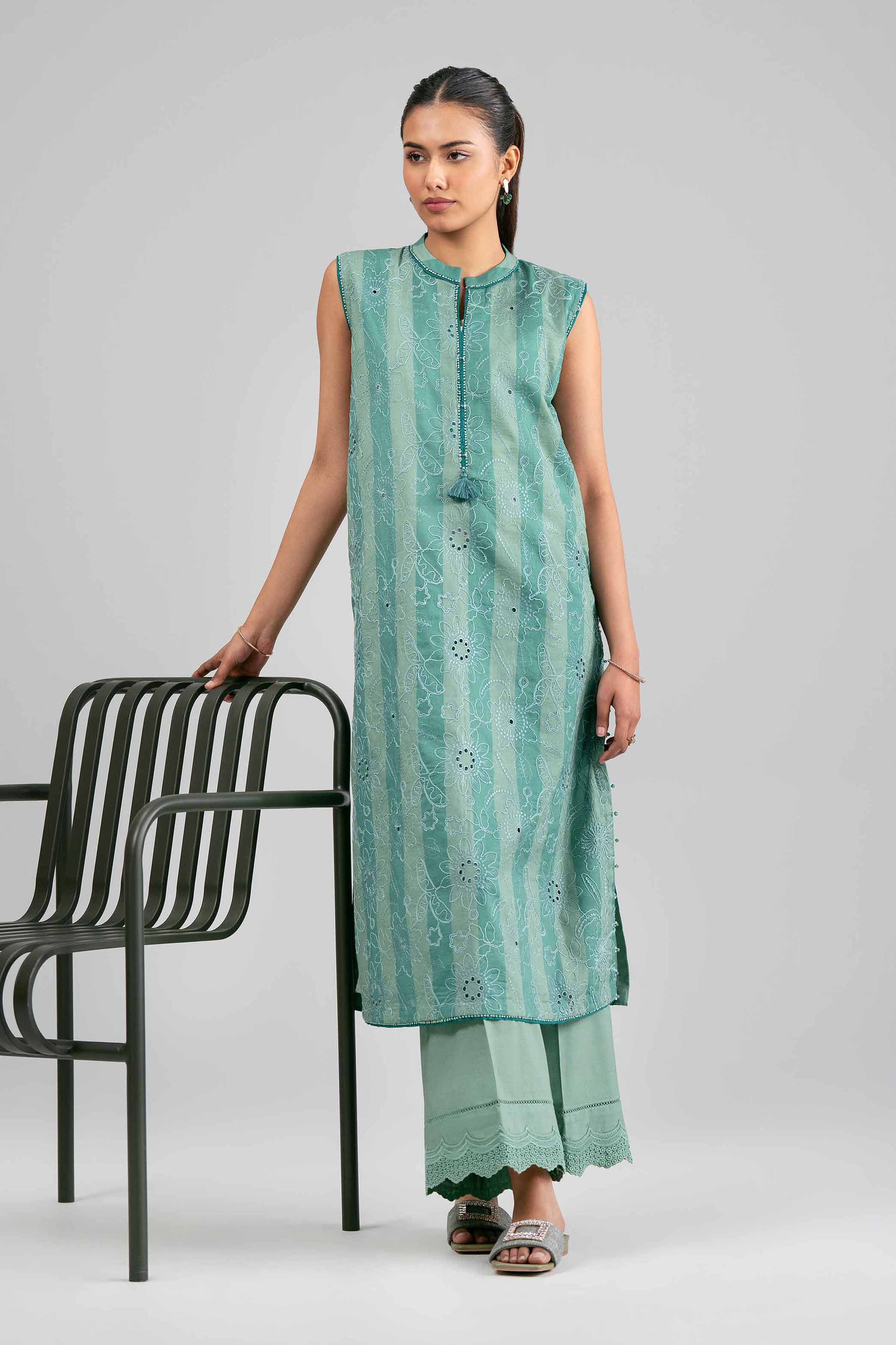 2 Piece - Embroidered Suit - 42601391 for Women - Unstitched Collection | Nishat | Shop Online