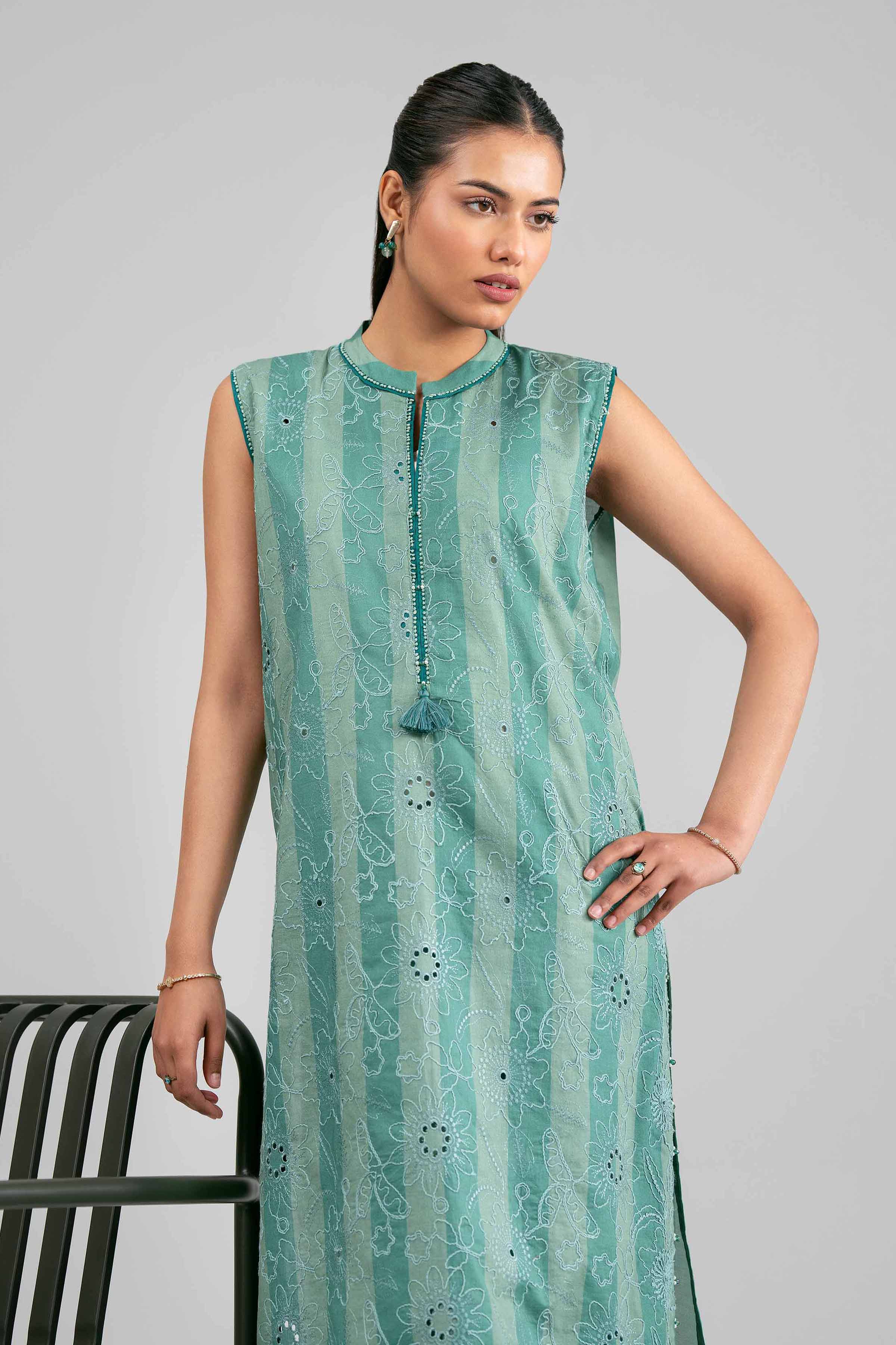 2 Piece - Embroidered Suit - 42601391 for Women - Unstitched Collection | Nishat | Shop Online