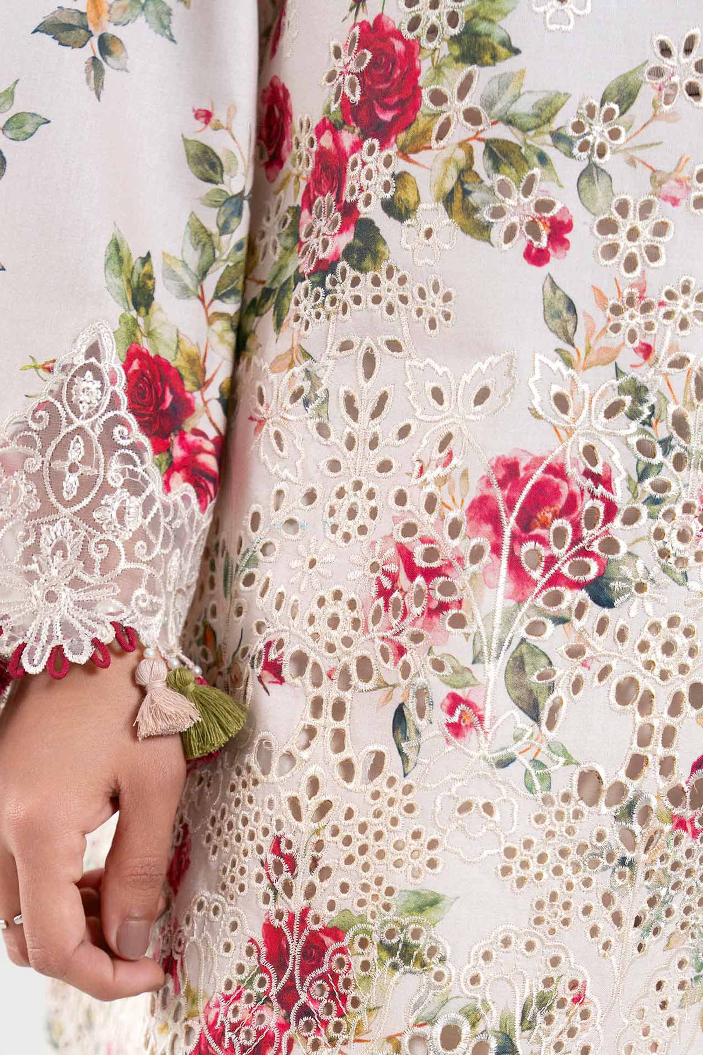 3 Piece - Digital Printed Embroidered Suit - 42601395 for Women - Unstitched Collection | Nishat | Shop Online