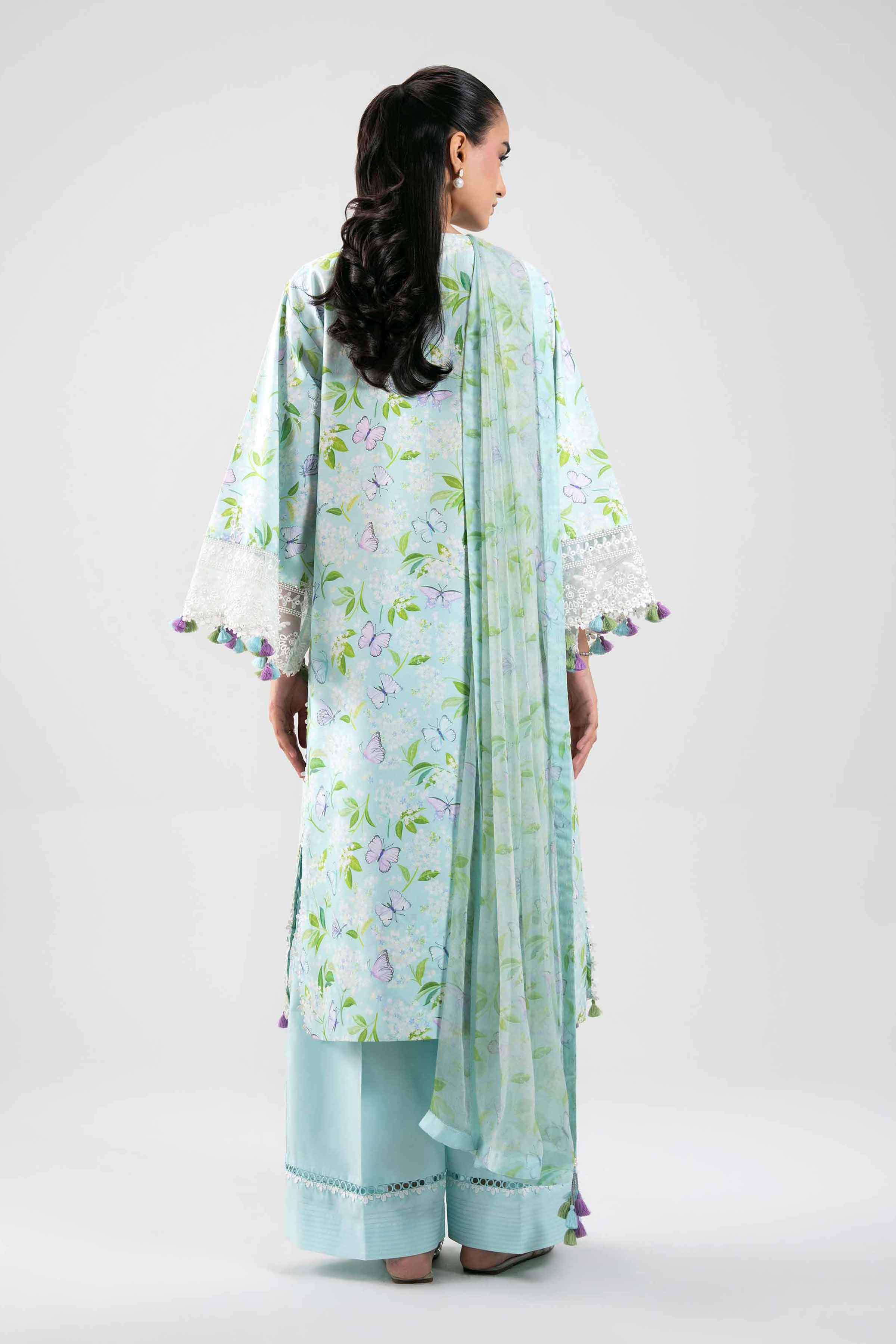 3 Piece - Digital Printed Embroidered Suit - 42601397 for Women - Unstitched Collection | Nishat | Shop Online