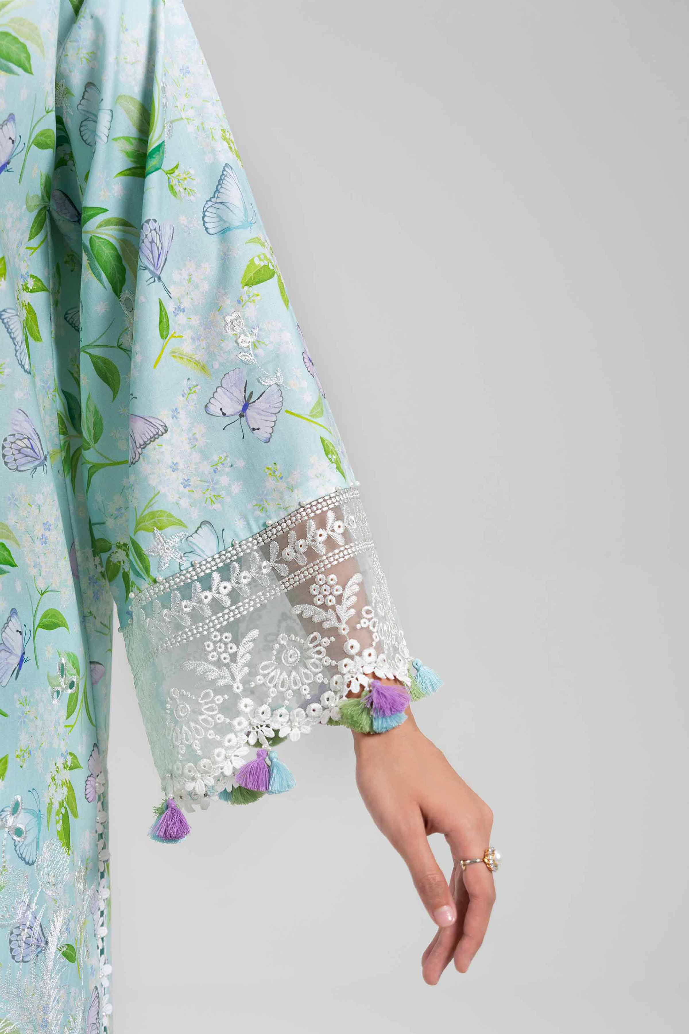 3 Piece - Digital Printed Embroidered Suit - 42601397 for Women - Unstitched Collection | Nishat | Shop Online