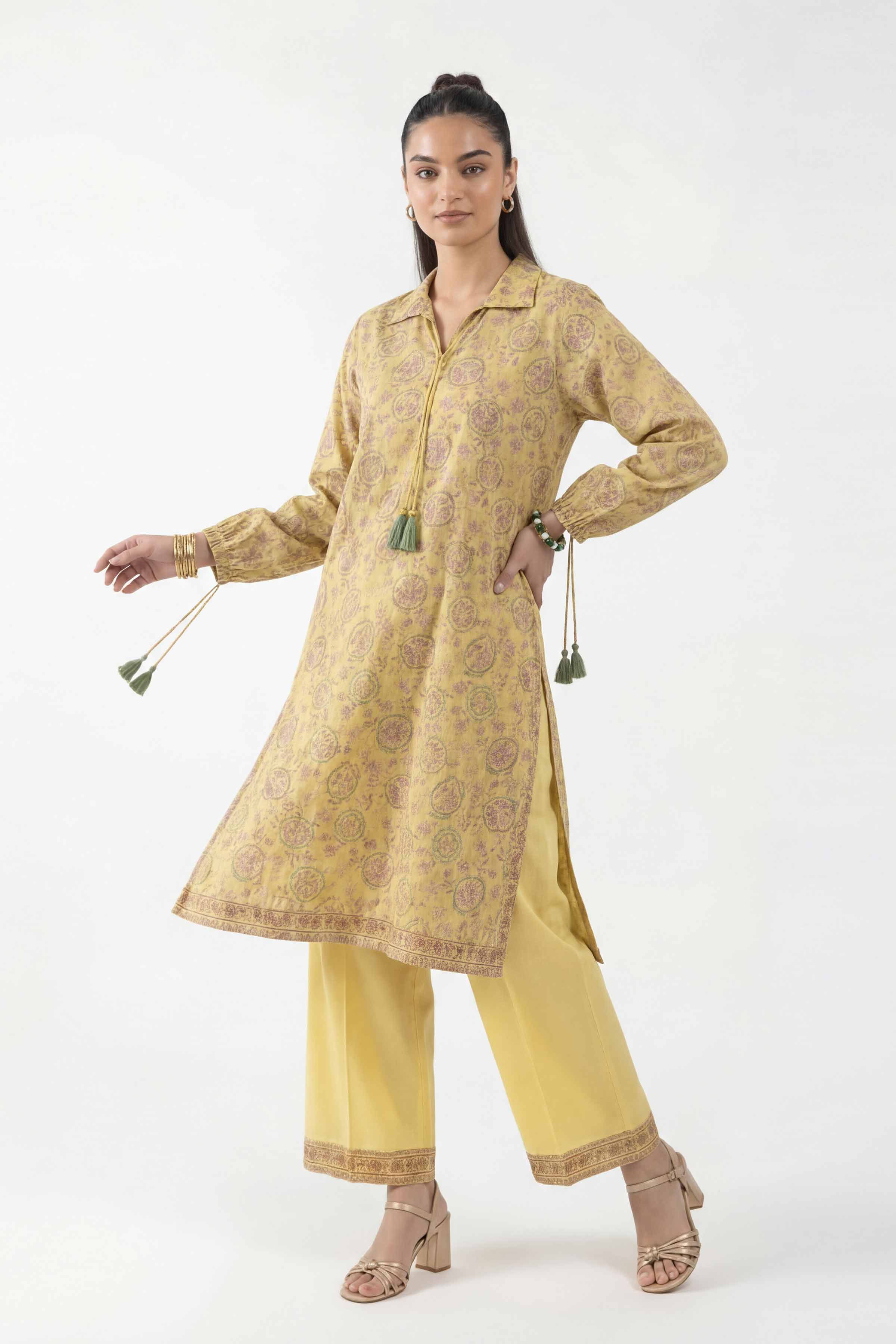 2 Piece - Printed Suit - 42601407 for Women - Unstitched Collection | Nishat | Shop Online