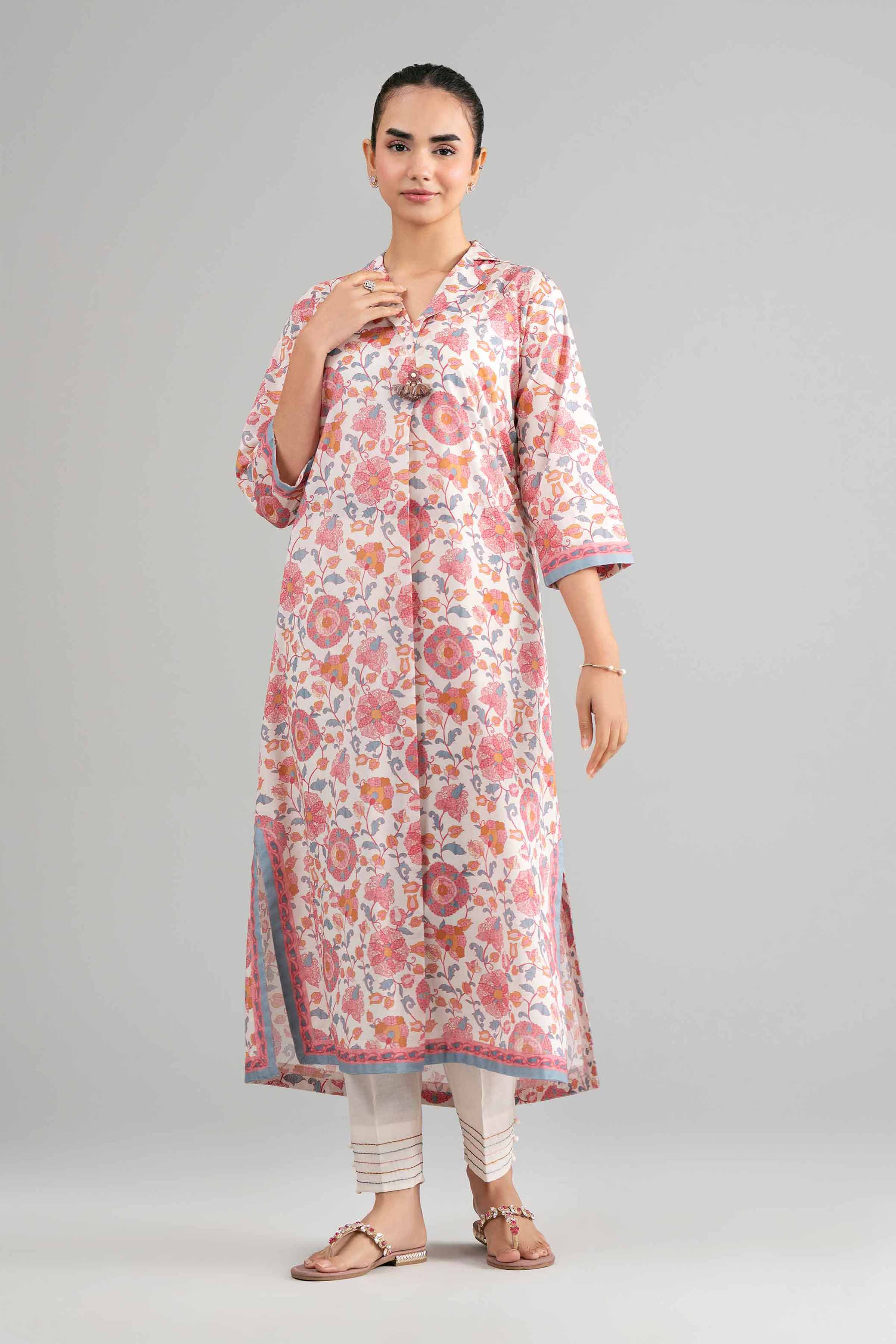 2 Piece - Printed Suit - 42601409 for Women - Unstitched Collection | Nishat | Shop Online