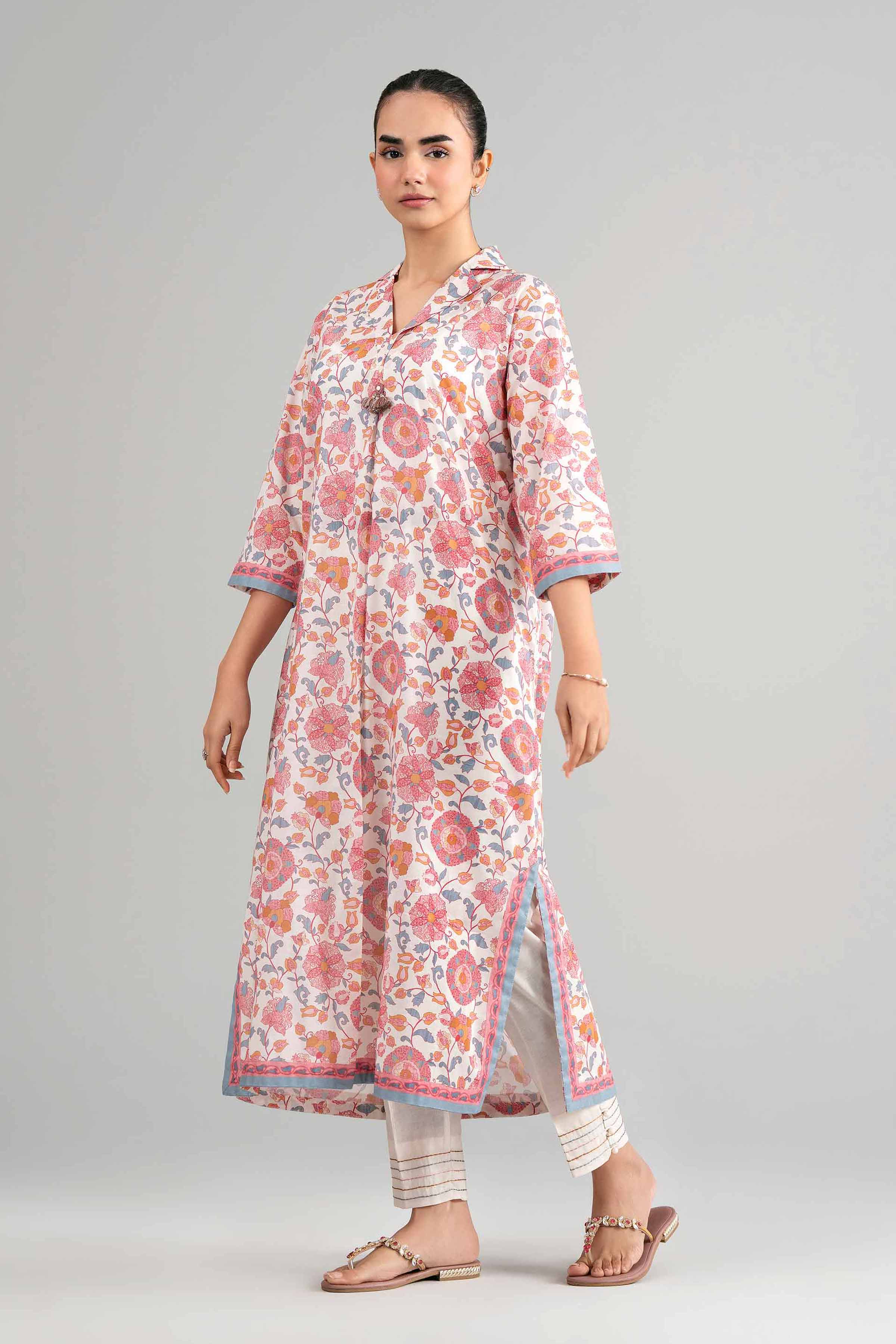 2 Piece - Printed Suit - 42601409 for Women - Unstitched Collection | Nishat | Shop Online