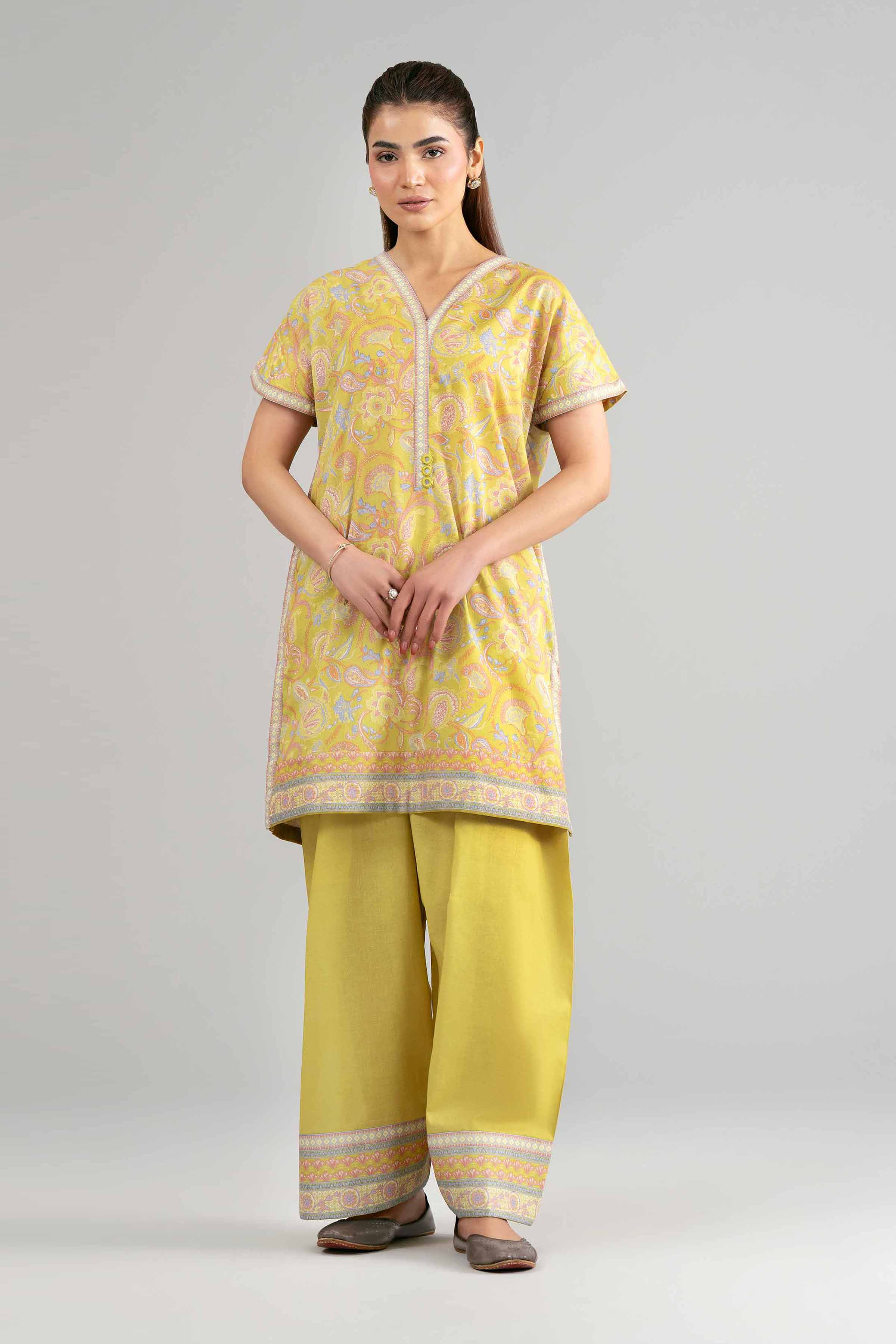 2 Piece - Printed Suit - 42601411 for Women - Unstitched Collection | Nishat | Shop Online