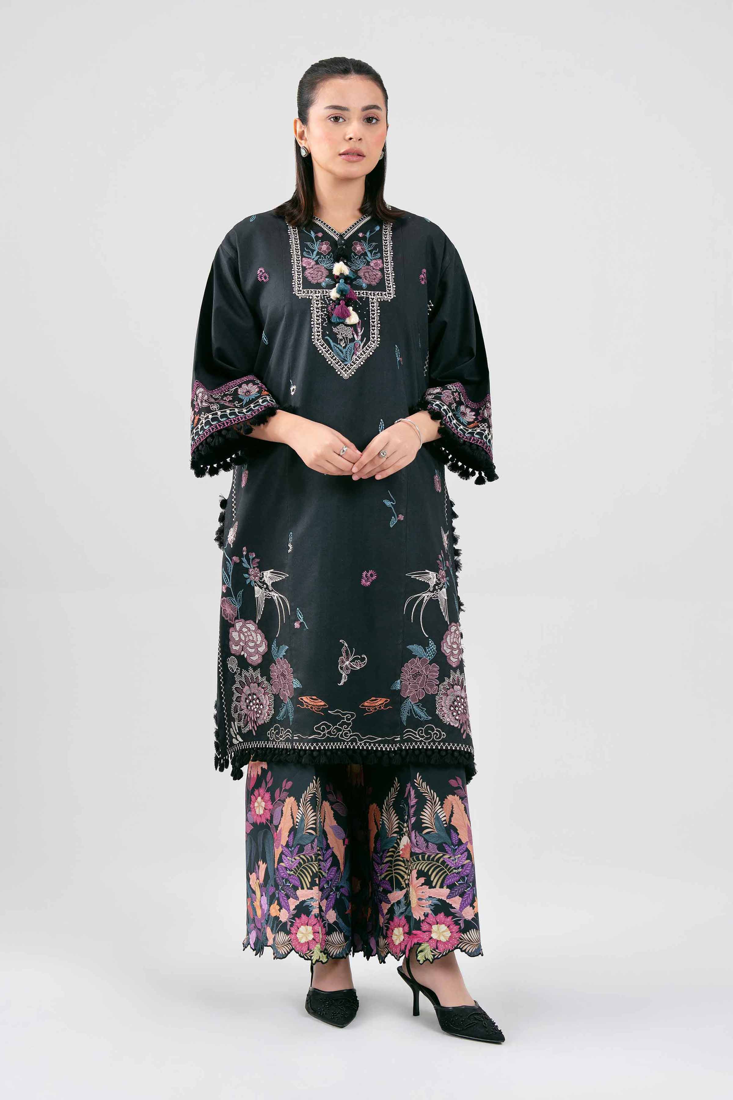 2 Piece - Digital Printed Embroidered Suit - 42601416 for Women - Unstitched Collection | Nishat | Shop Online