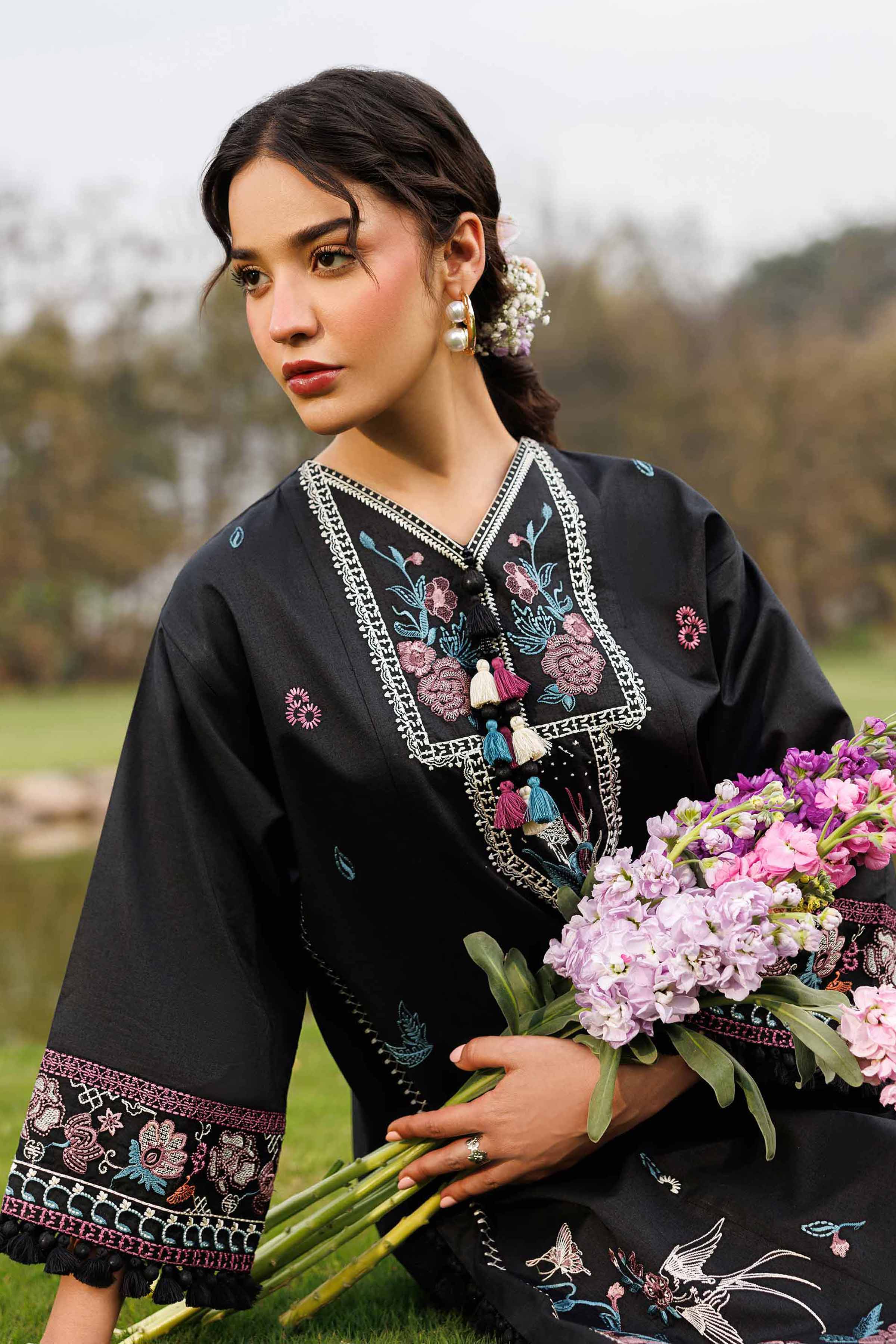 2 Piece - Digital Printed Embroidered Suit - 42601416 for Women - Unstitched Collection | Nishat | Shop Online