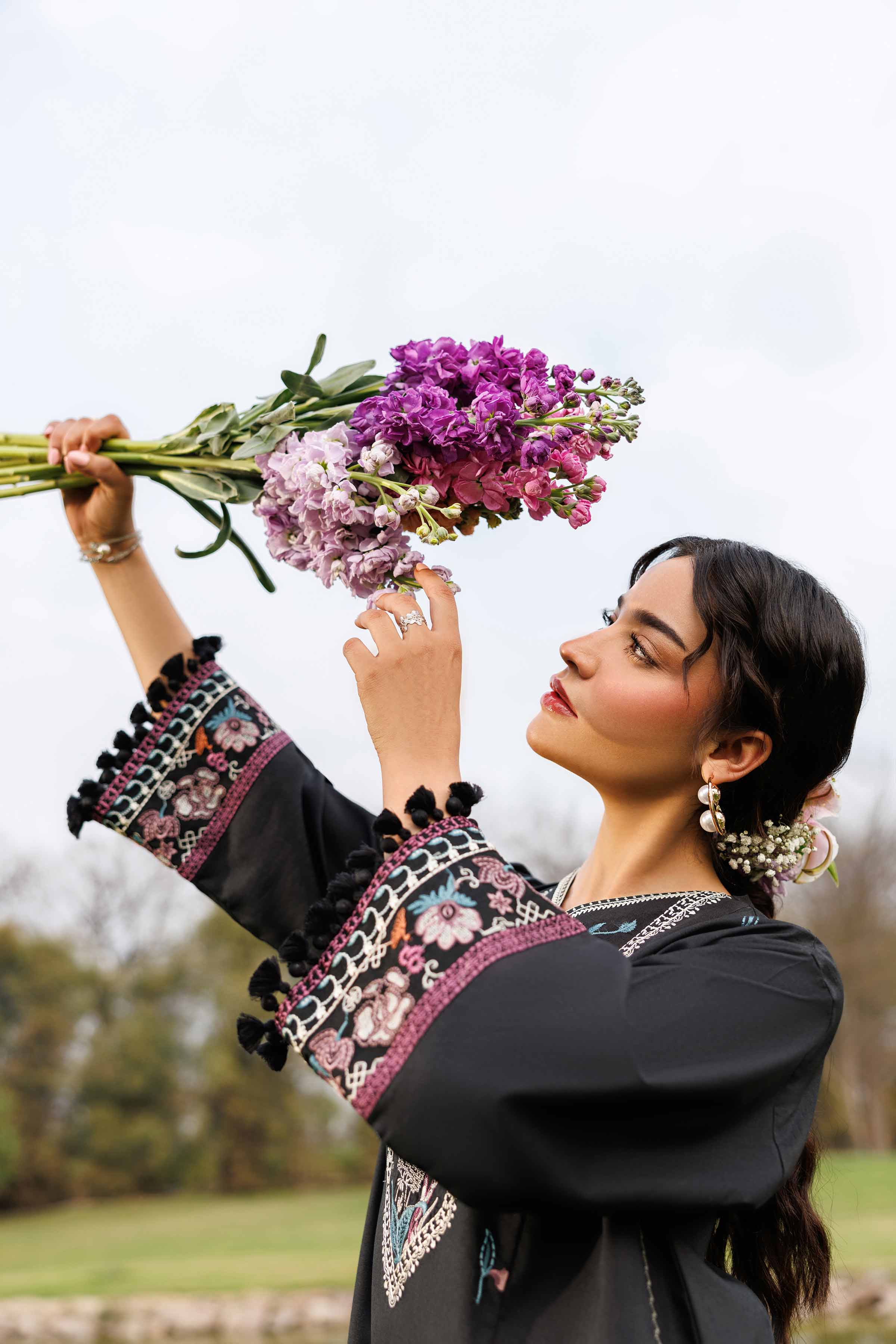 2 Piece - Digital Printed Embroidered Suit - 42601416 for Women - Unstitched Collection | Nishat | Shop Online