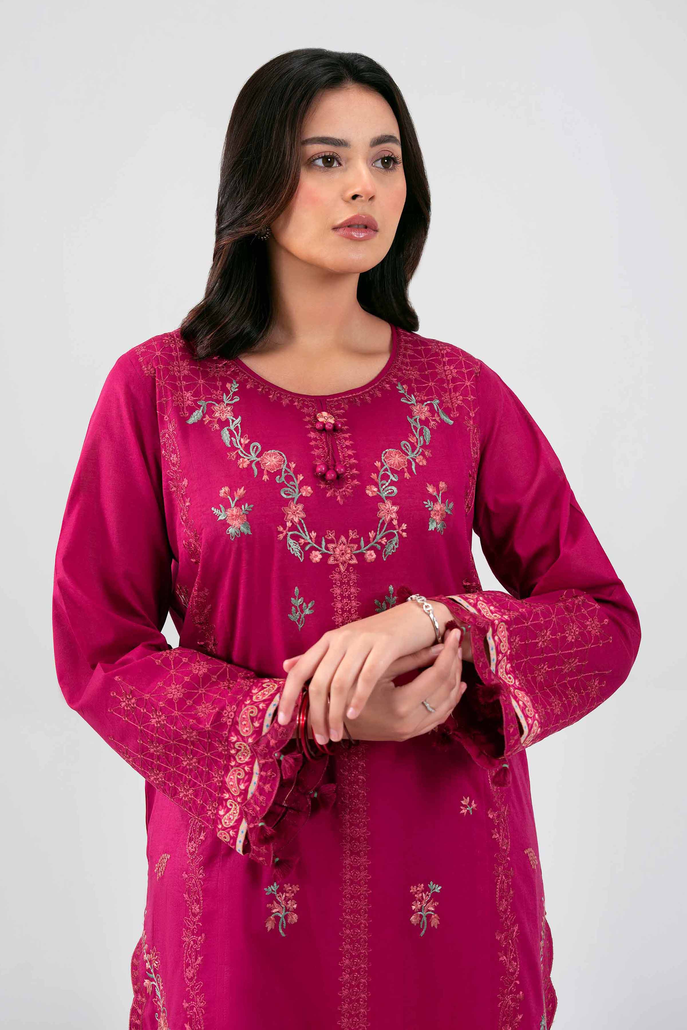 2 Piece - Digital Printed Embroidered Suit - 42601418 for Women - Unstitched Collection | Nishat | Shop Online