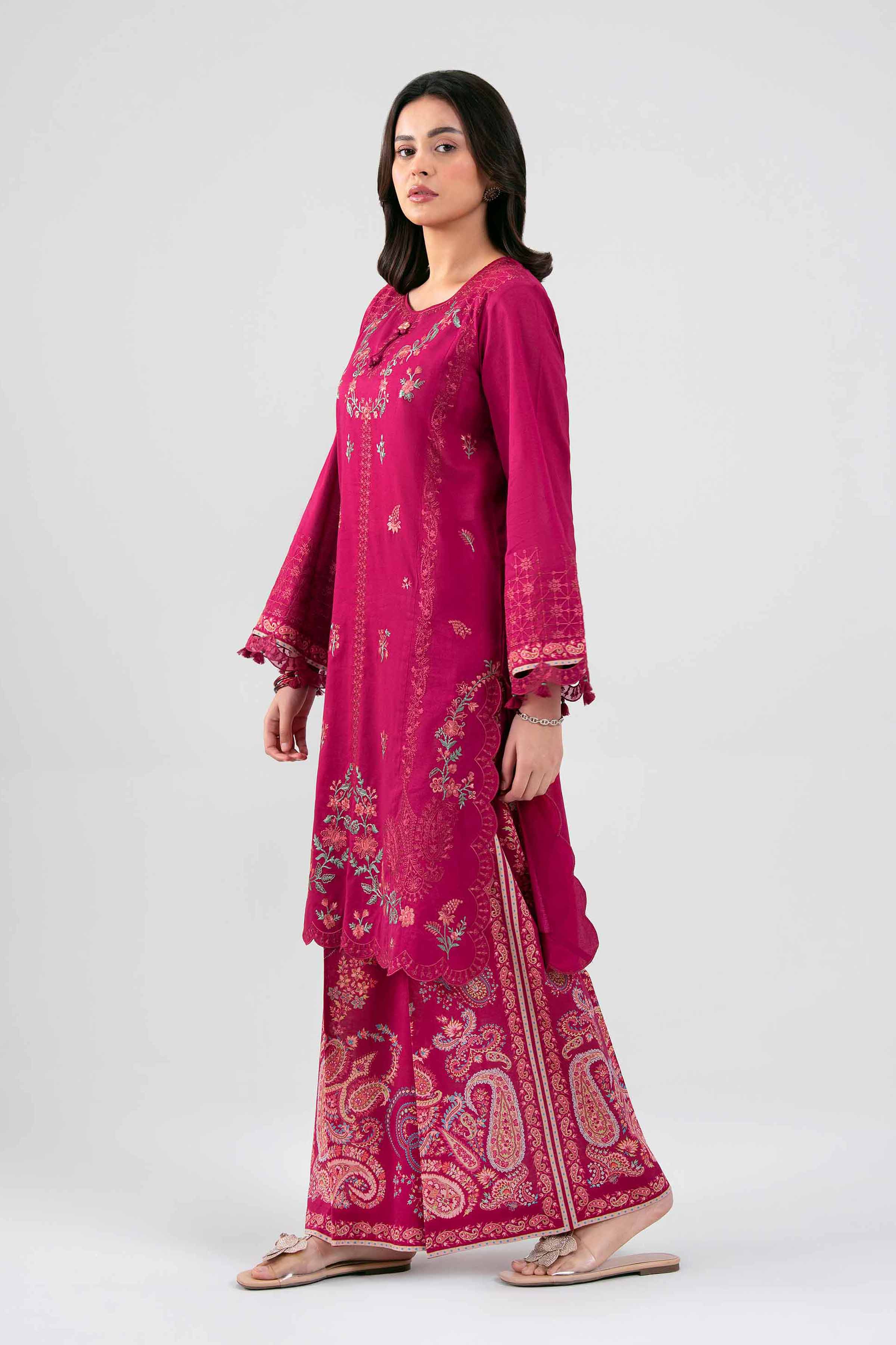 2 Piece - Digital Printed Embroidered Suit - 42601418 for Women - Unstitched Collection | Nishat | Shop Online