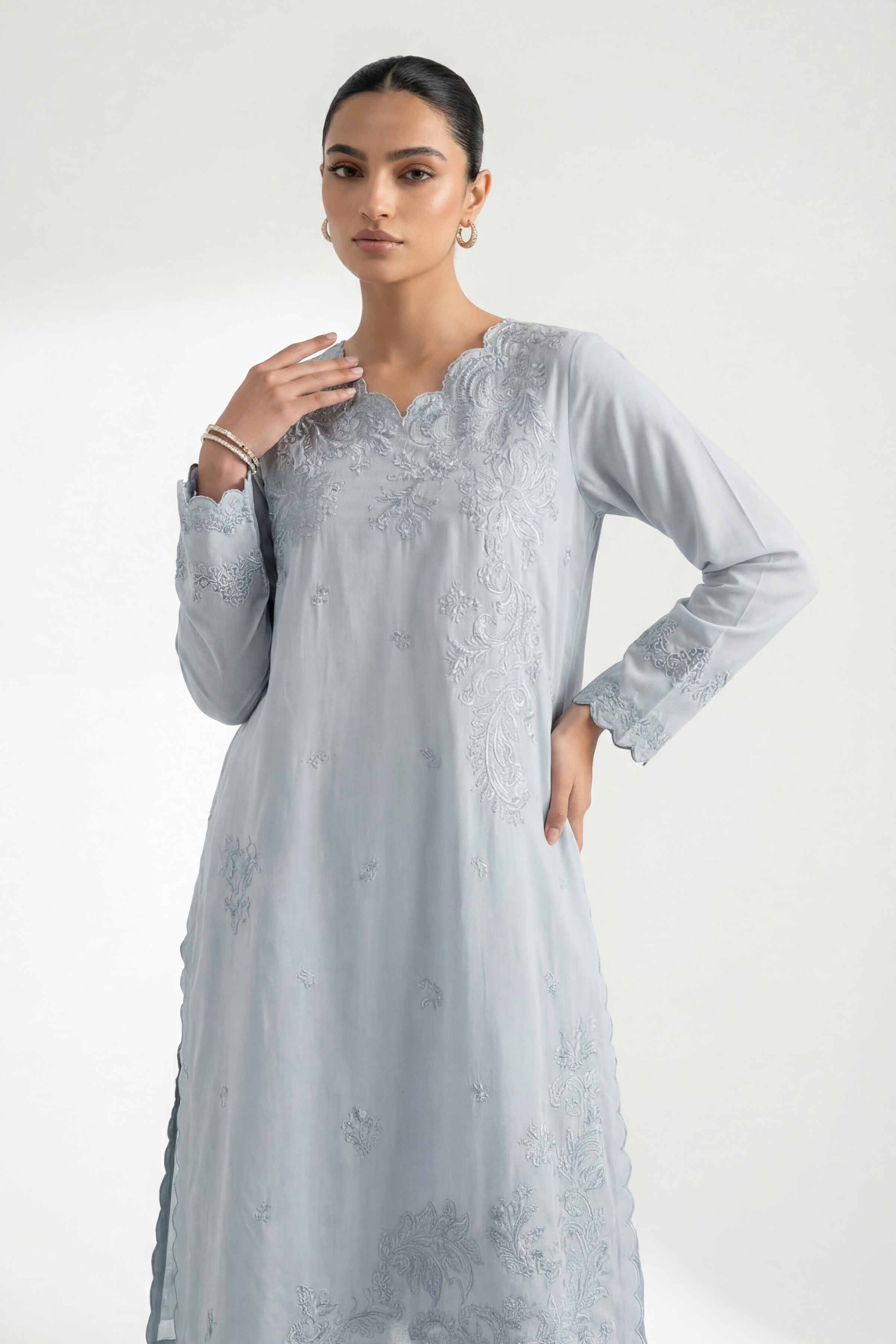 2 Piece - Digital Printed Embroidered Suit - 42601419 for Women - Unstitched Collection | Nishat | Shop Online