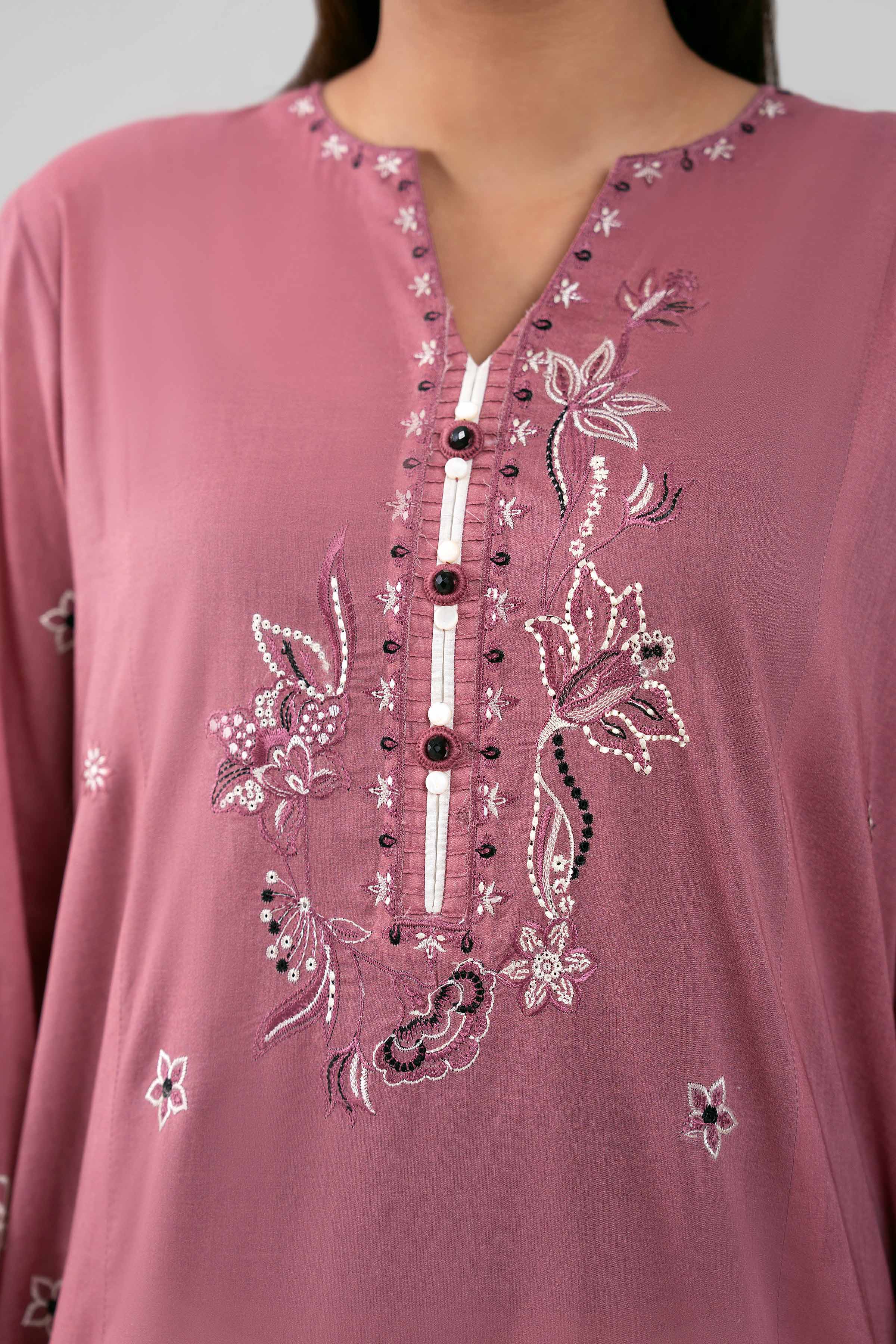 2 Piece - Digital Printed Embroidered Suit - 42601421 for Women - Unstitched Collection | Nishat | Shop Online
