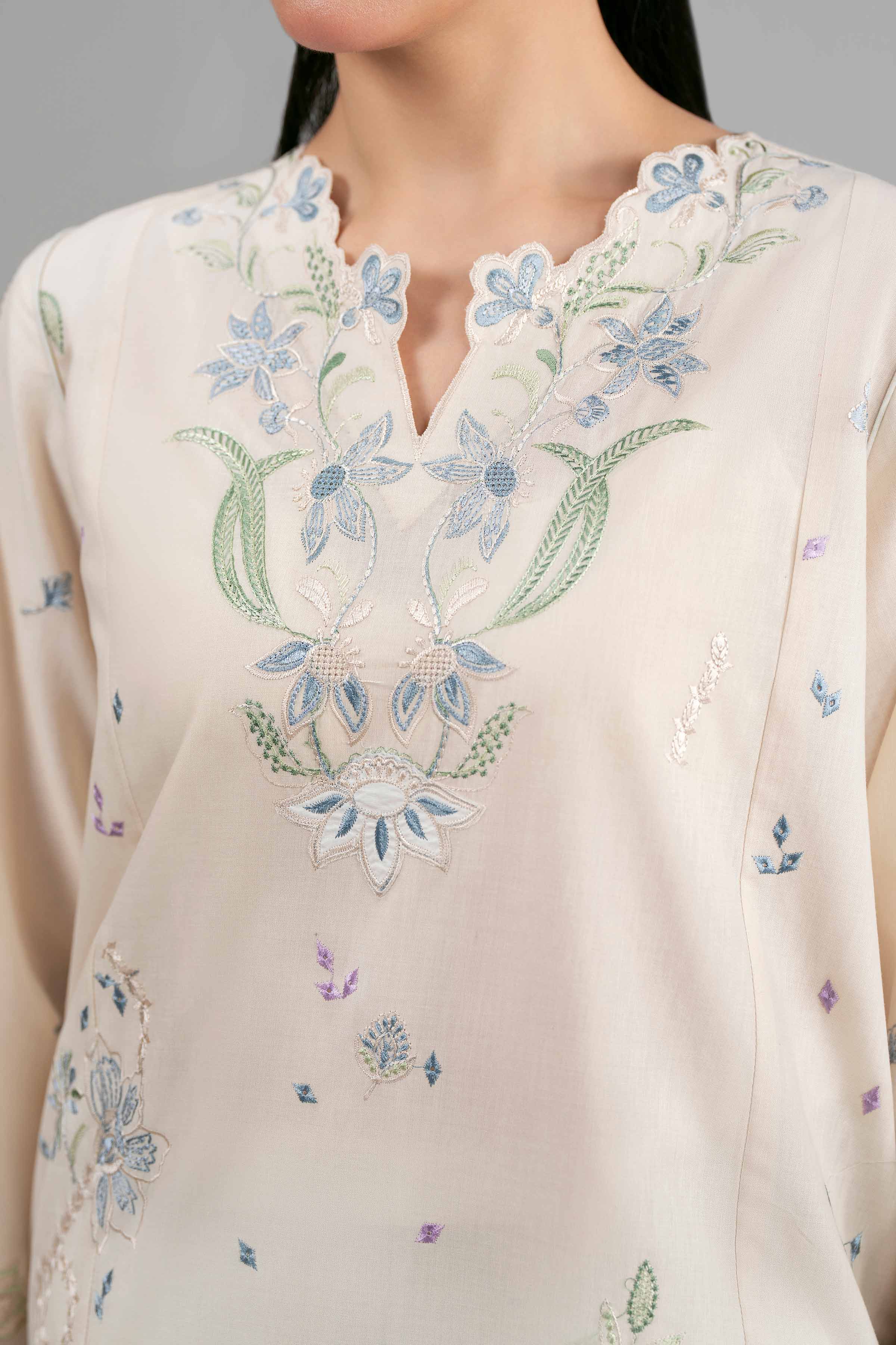 2 Piece - Digital Printed Embroidered Suit - 42601423 for Women - Unstitched Collection | Nishat | Shop Online