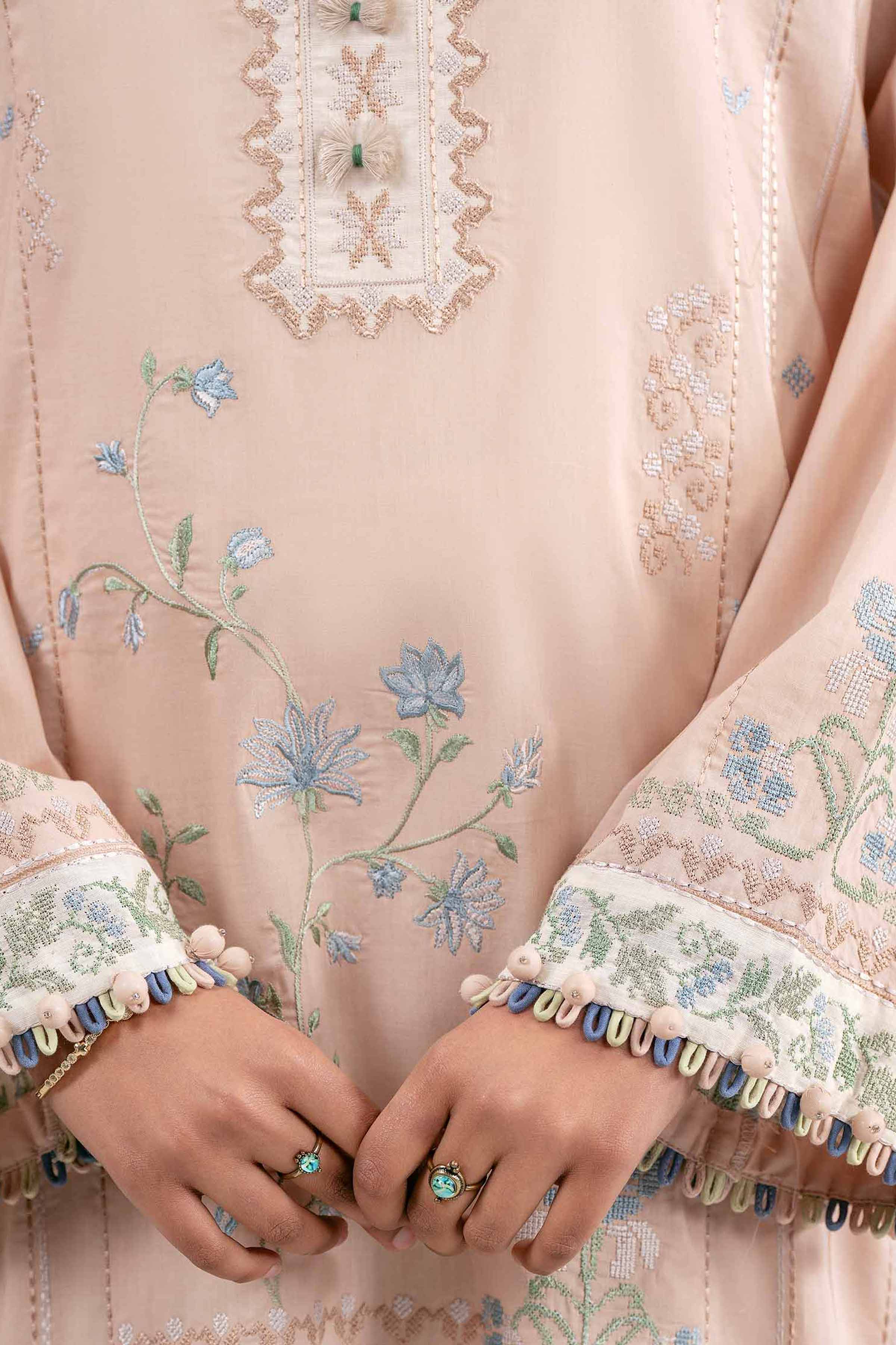 2 Piece - Embroidered Suit - 42601425 for Women - Unstitched Collection | Nishat | Shop Online