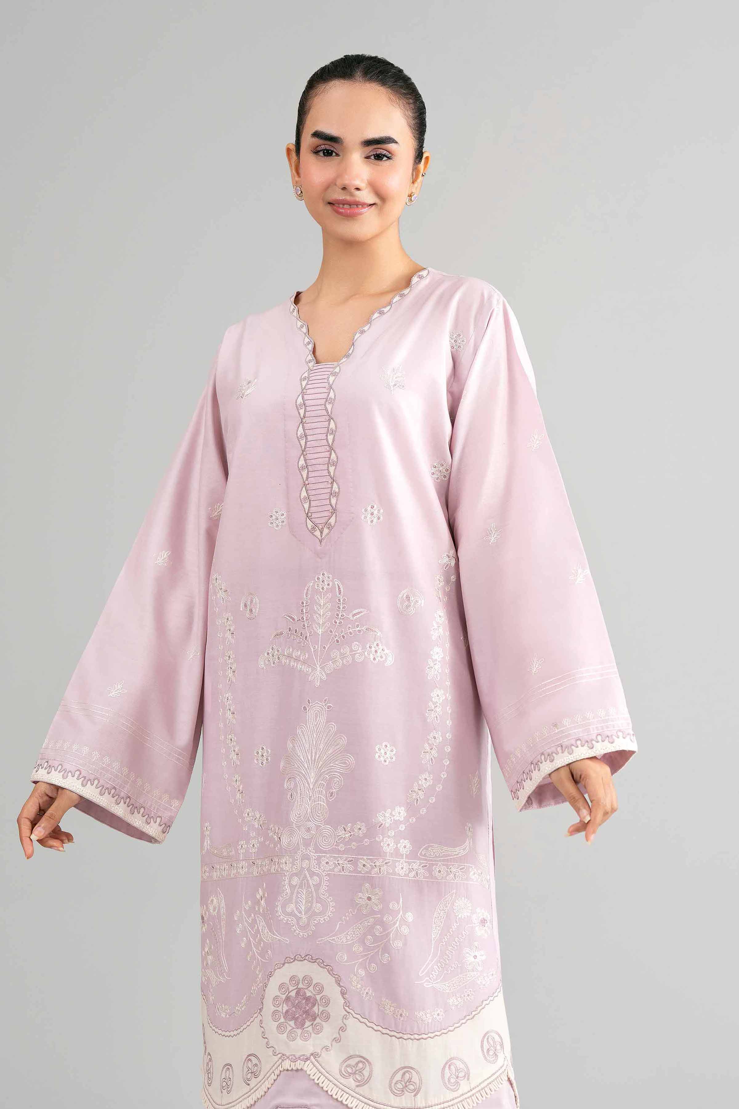 2 Piece - Embroidered Suit - 42601429 for Women - Unstitched Collection | Nishat | Shop Online