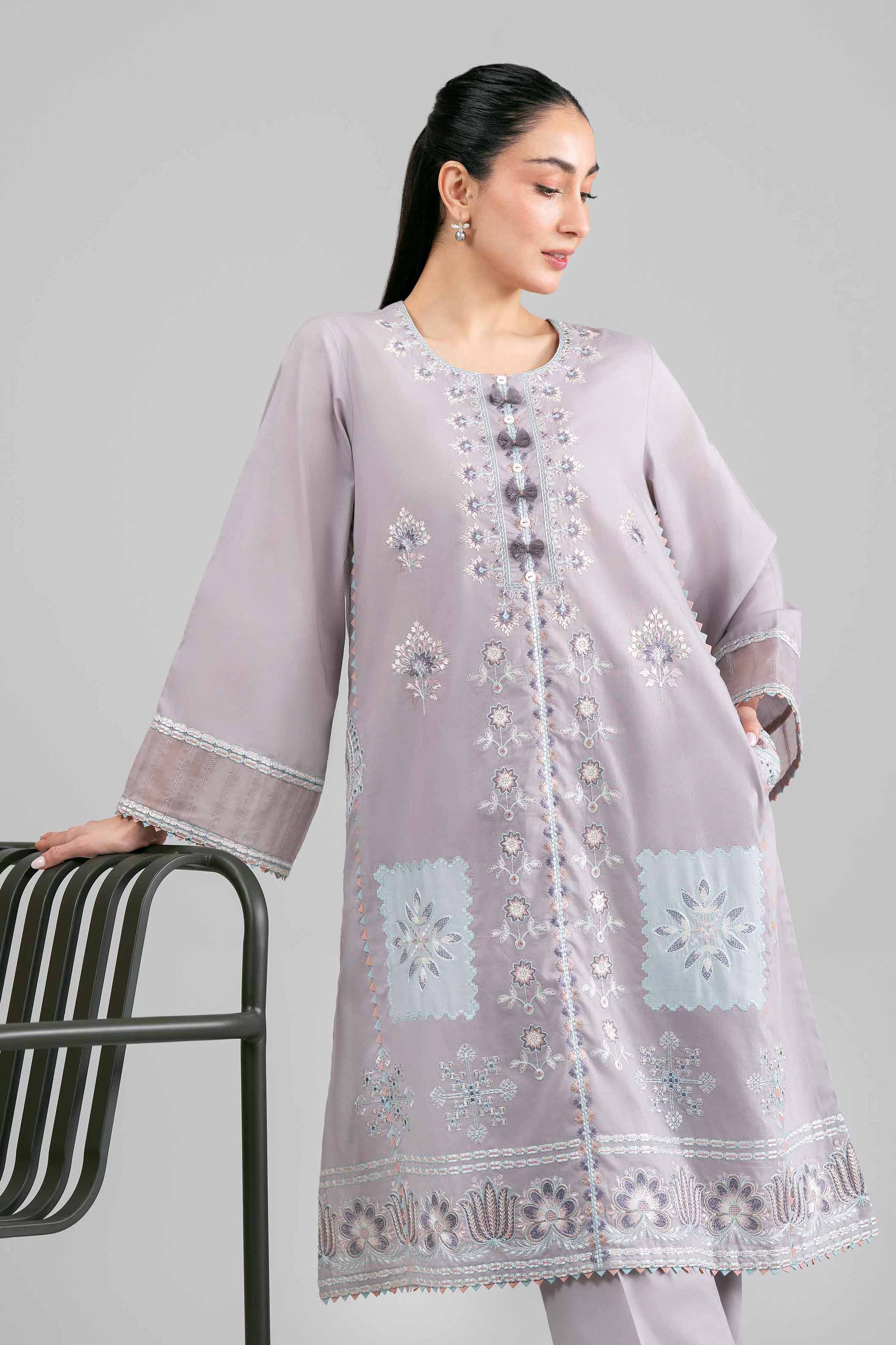 2 Piece - Embroidered Suit - 42601430 for Women - Unstitched Collection | Nishat | Shop Online