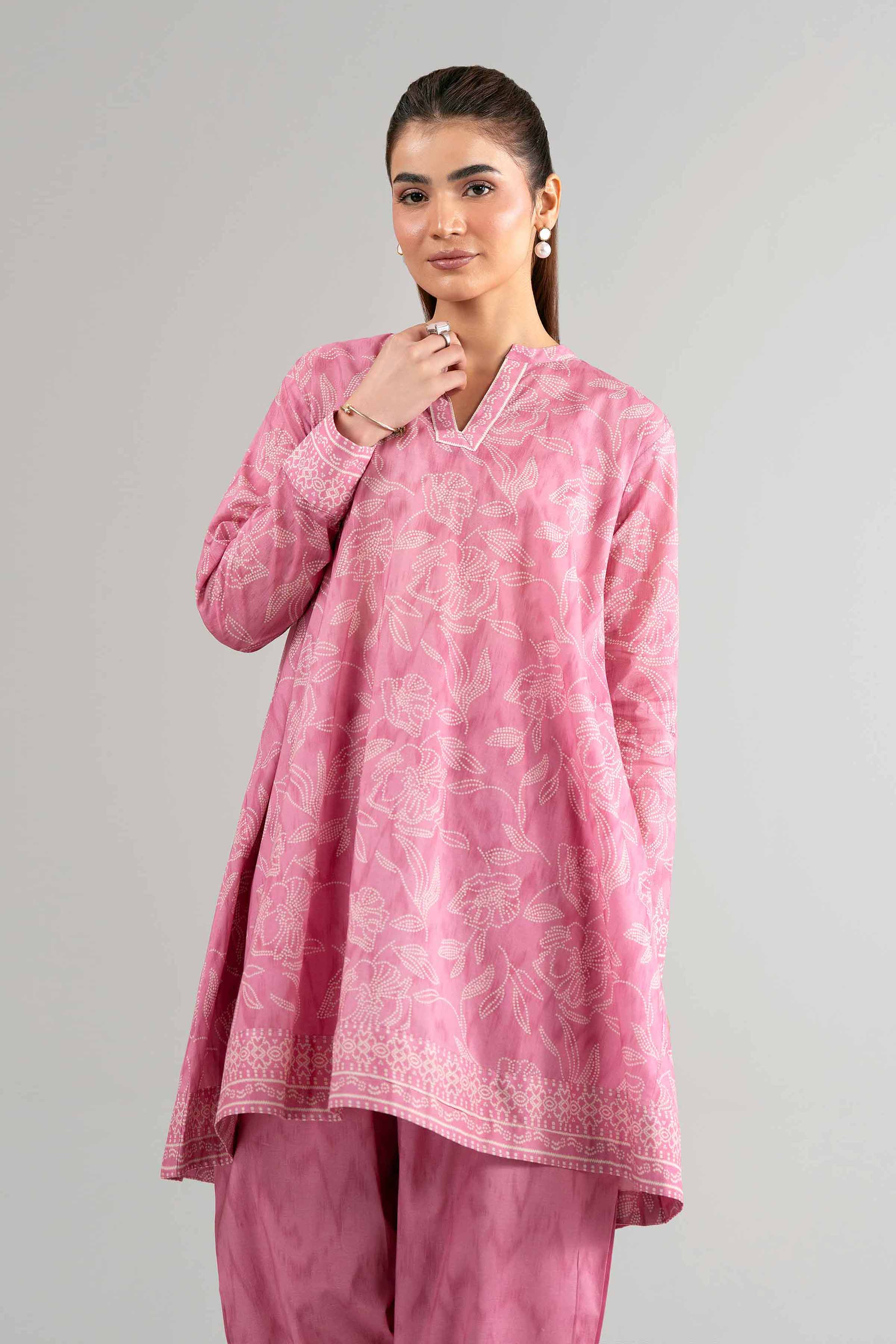 2 Piece - Printed Suit - 42601434 for Women - Unstitched Collection | Nishat | Shop Online