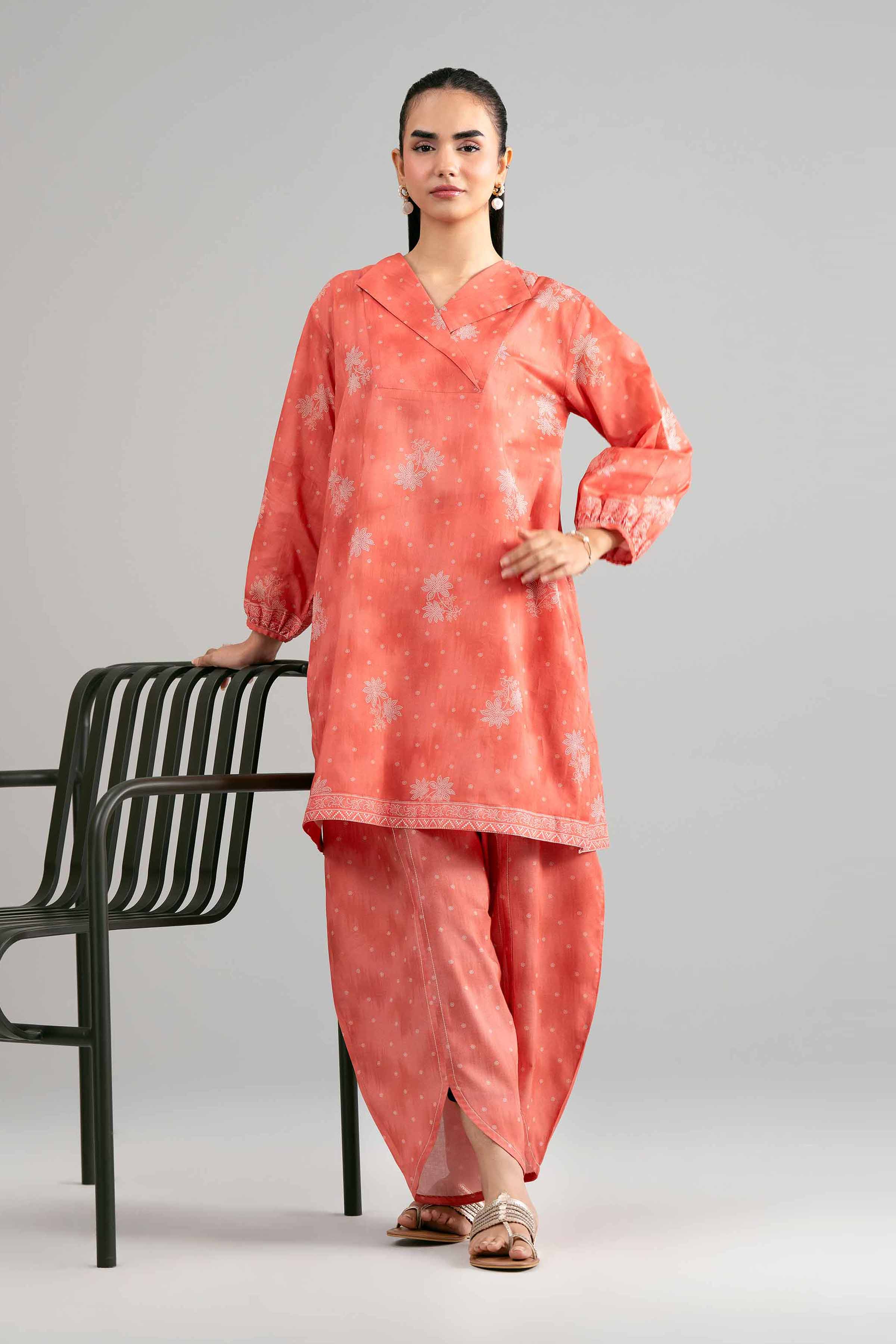 2 Piece - Printed Suit - 42601437 for Women - Unstitched Collection | Nishat | Shop Online