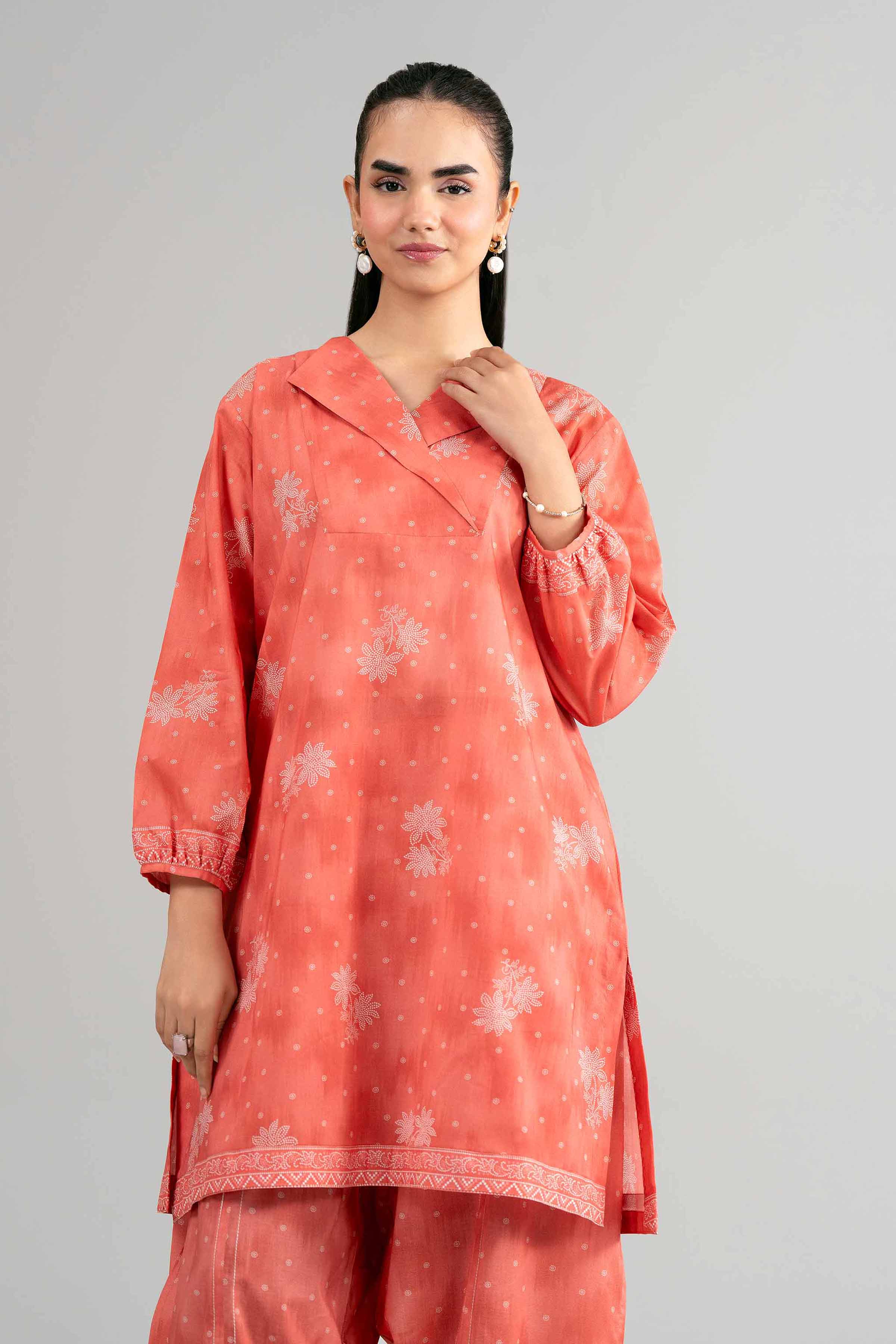 2 Piece - Printed Suit - 42601437 for Women - Unstitched Collection | Nishat | Shop Online