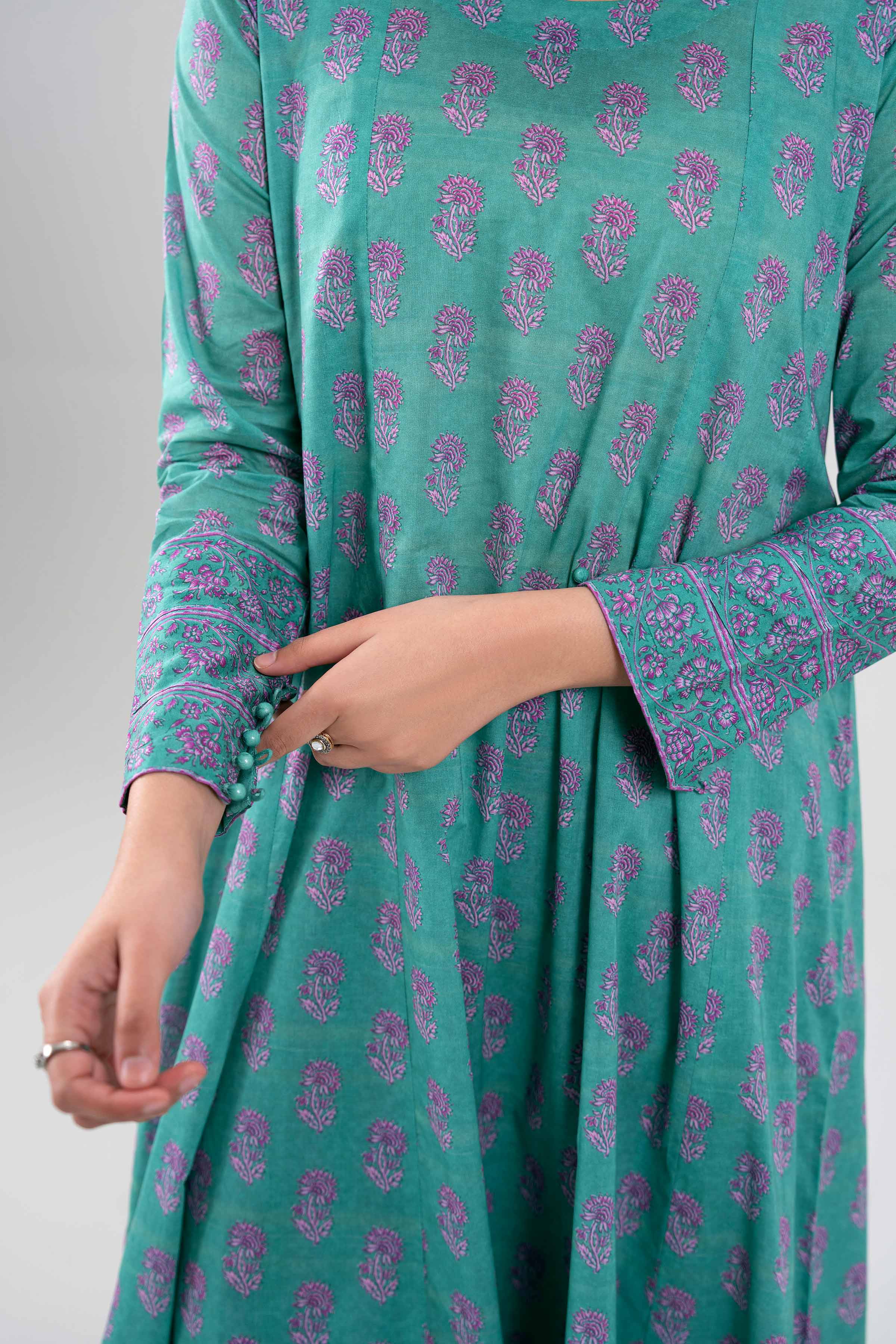 2 Piece - Printed Suit - 42601443 for Women - Unstitched Collection | Nishat | Shop Online