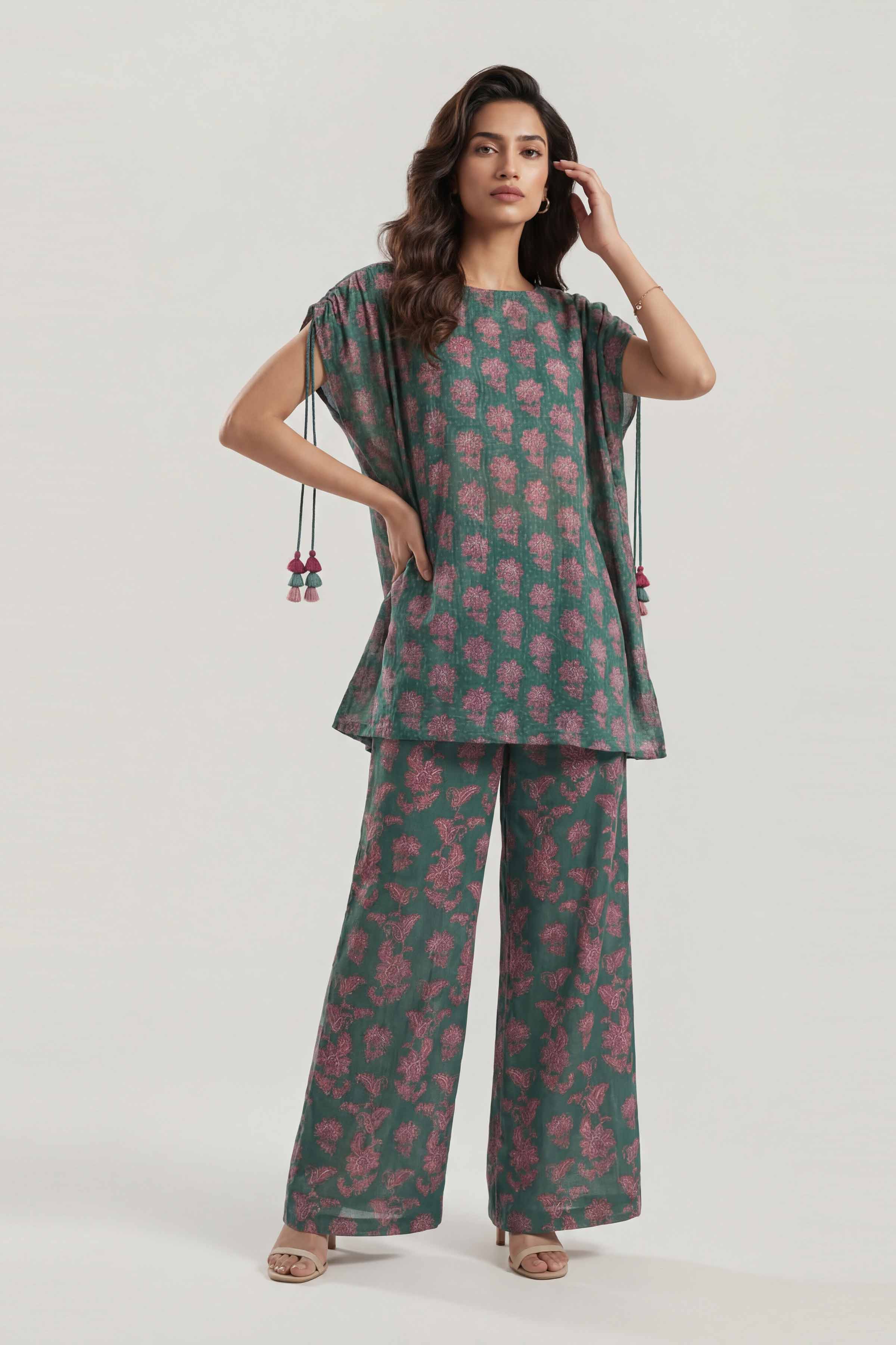 2 Piece - Printed Suit - 42601444 for Women - Unstitched Collection | Nishat | Shop Online