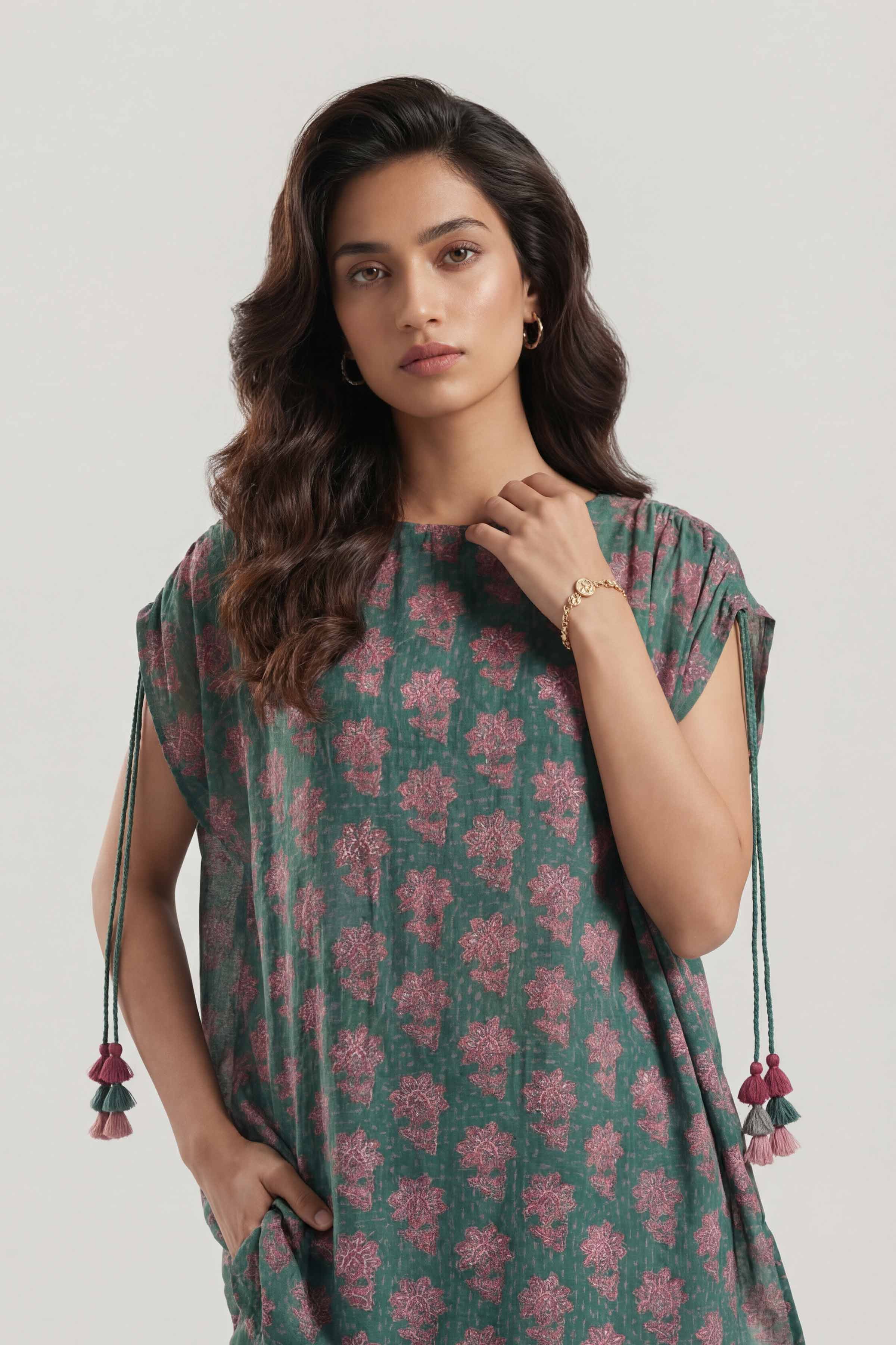 2 Piece - Printed Suit - 42601444 for Women - Unstitched Collection | Nishat | Shop Online