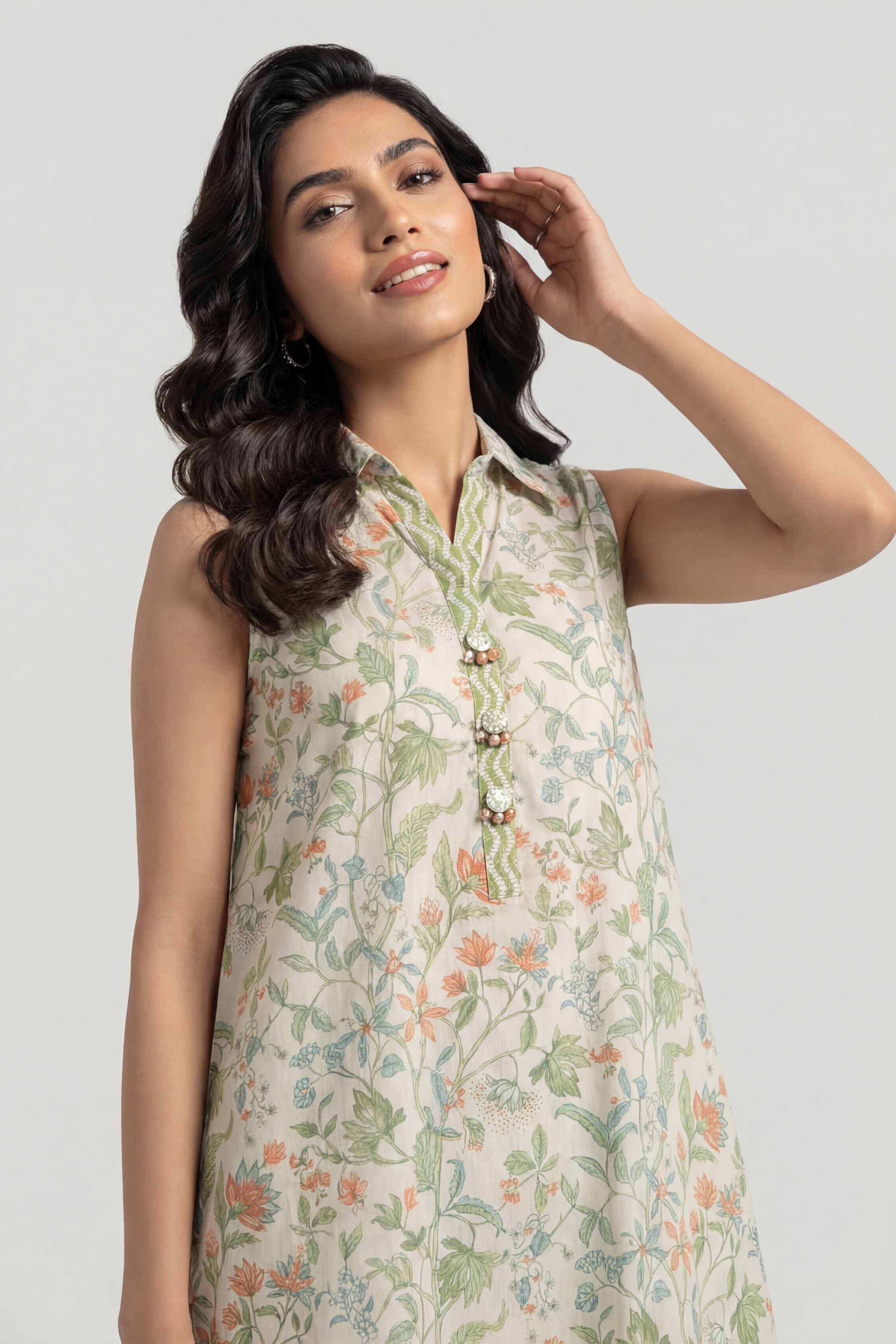 2 Piece - Printed Suit - 42601446 for Women - Unstitched Collection | Nishat | Shop Online