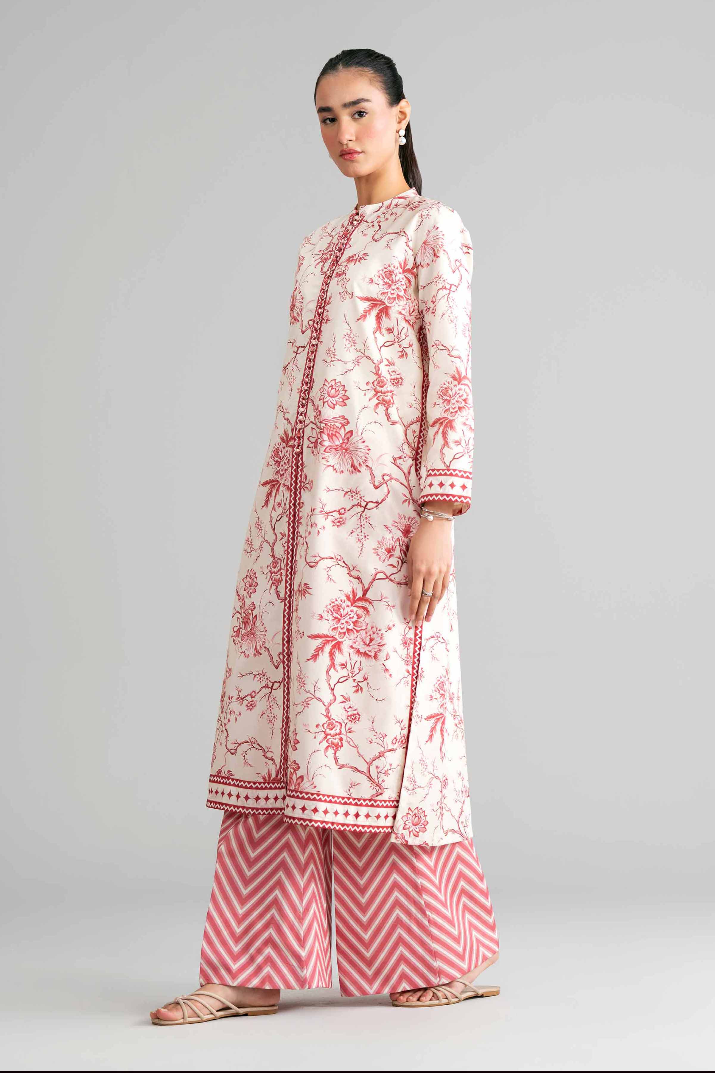 2 Piece - Printed Suit - 42601447 for Women - Unstitched Collection | Nishat | Shop Online