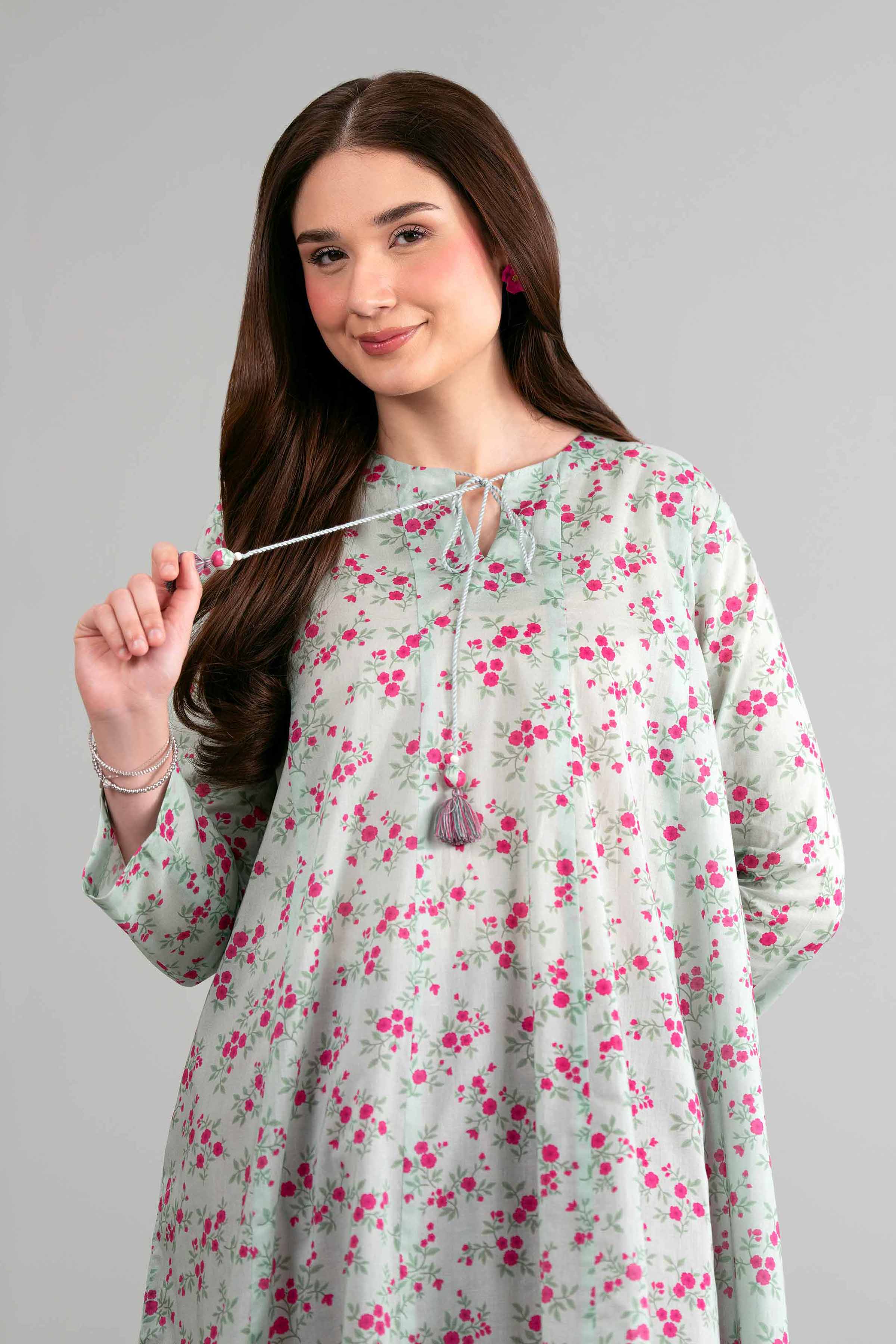 2 Piece - Printed Suit - 42601448 for Women - Unstitched Collection | Nishat | Shop Online